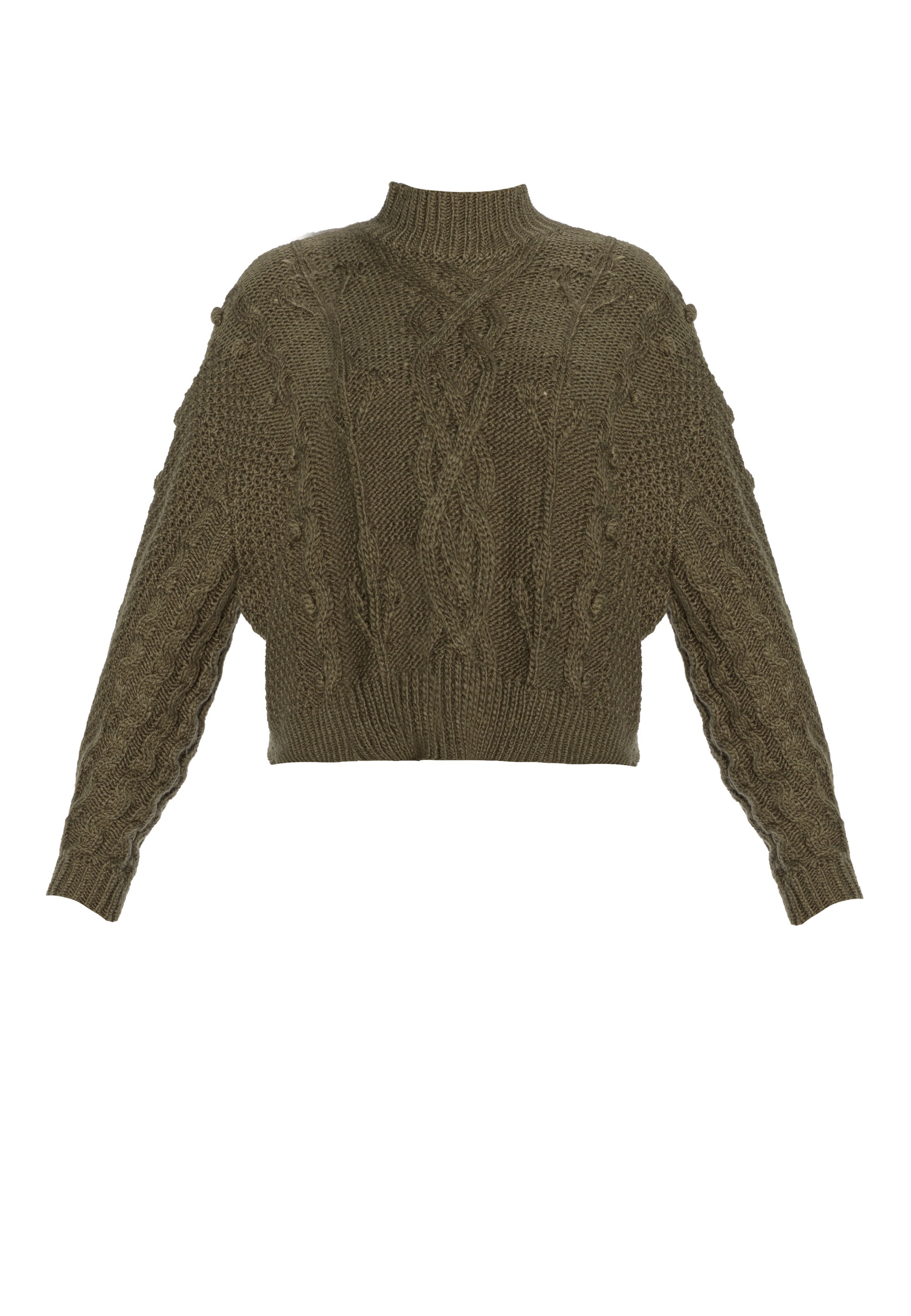 Le Temps Des Cerises Strickpullover »NICK«, mit Stehkragen