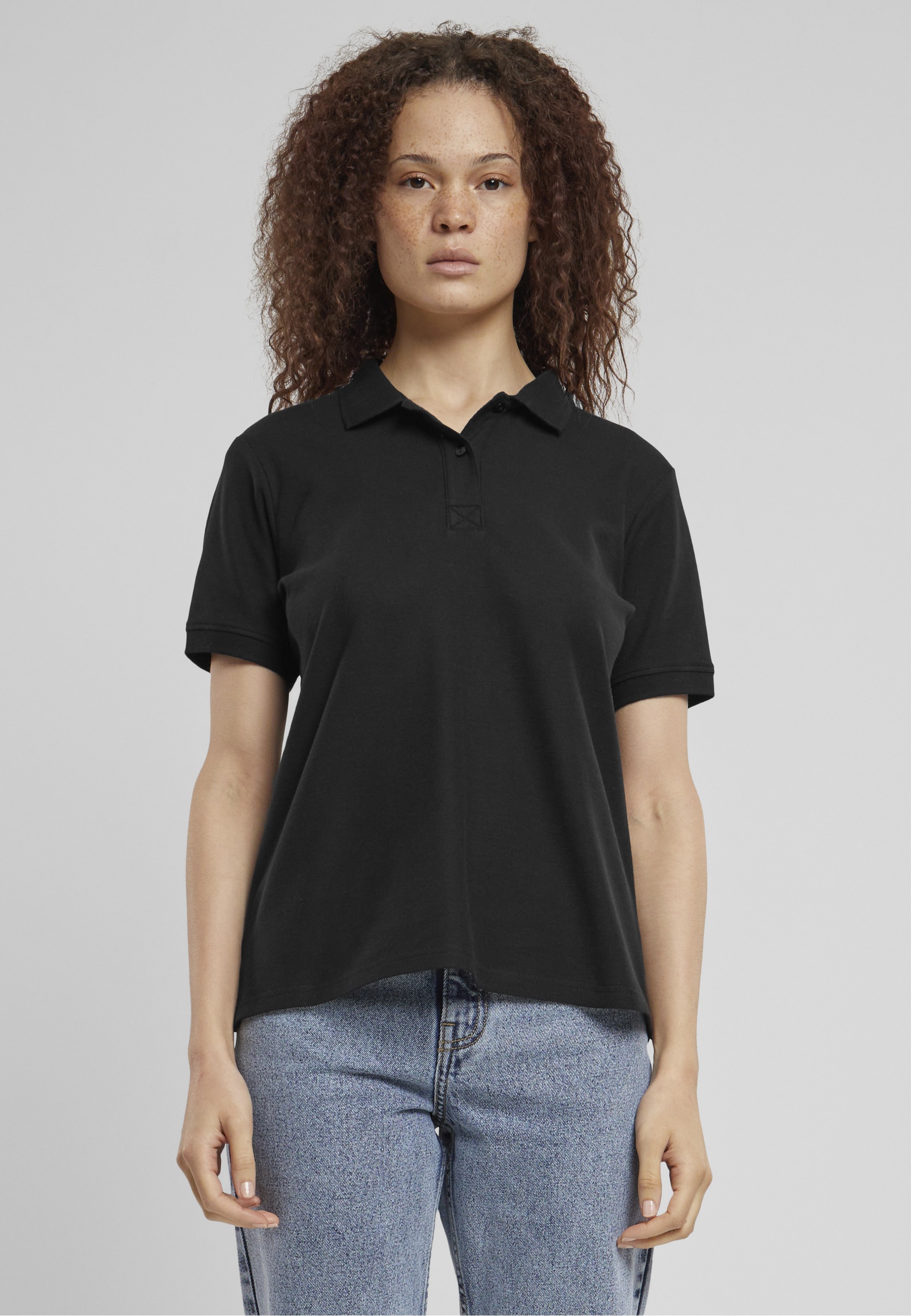 URBAN CLASSICS Poloshirt »Urban Classics Ladies Polo Shirt« 1 Stk.