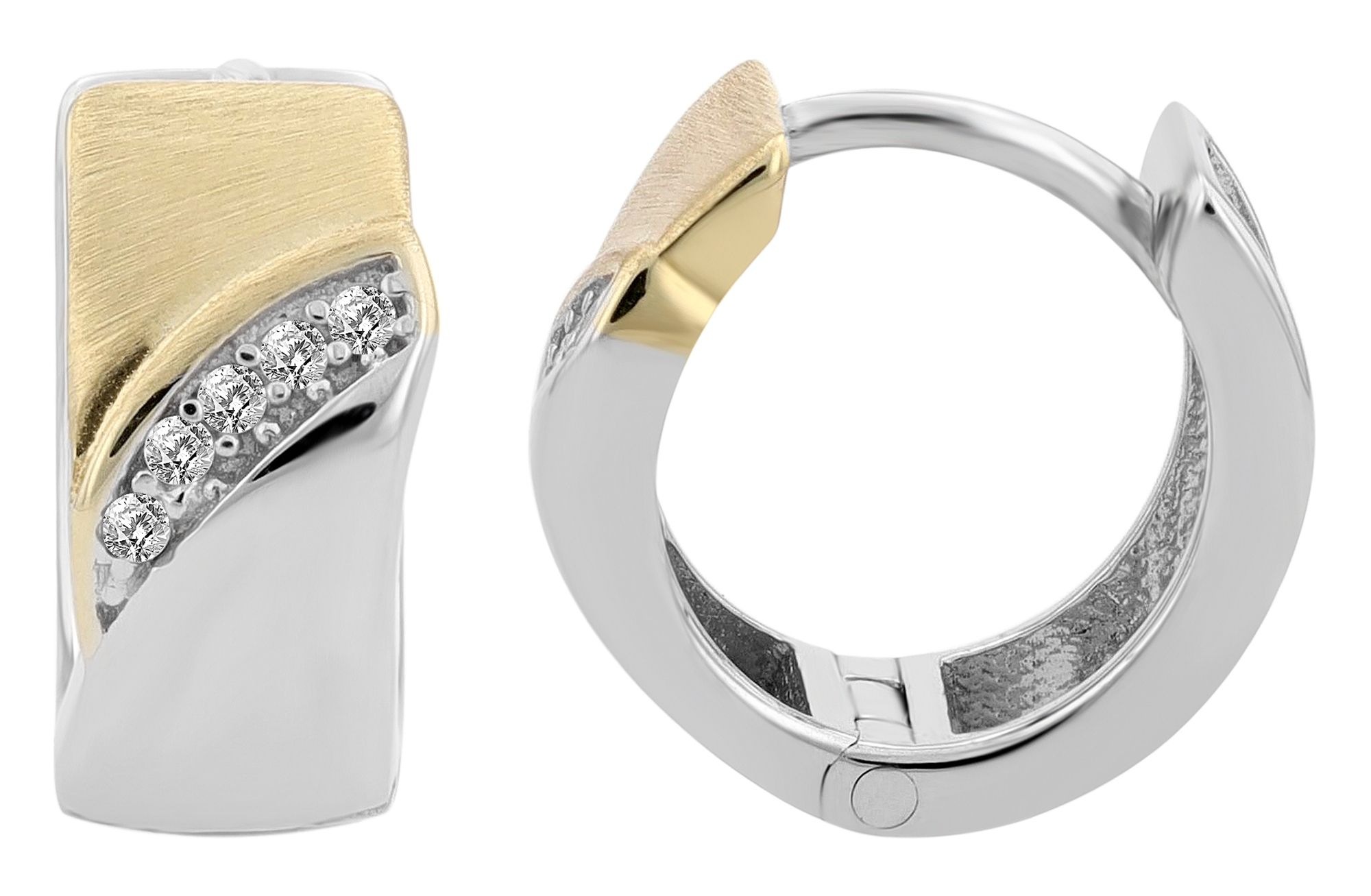 Adelia´s Klappcreolen "Damen Ohrringe – Klappcreole aus 925 Silber" Zum Ver günstig online kaufen