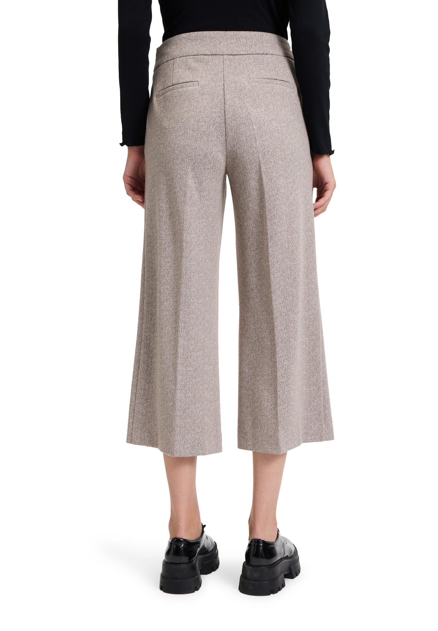Cartoon Culotte »Cartoon Damen Culotte mit Bügelfalte«, Muster
