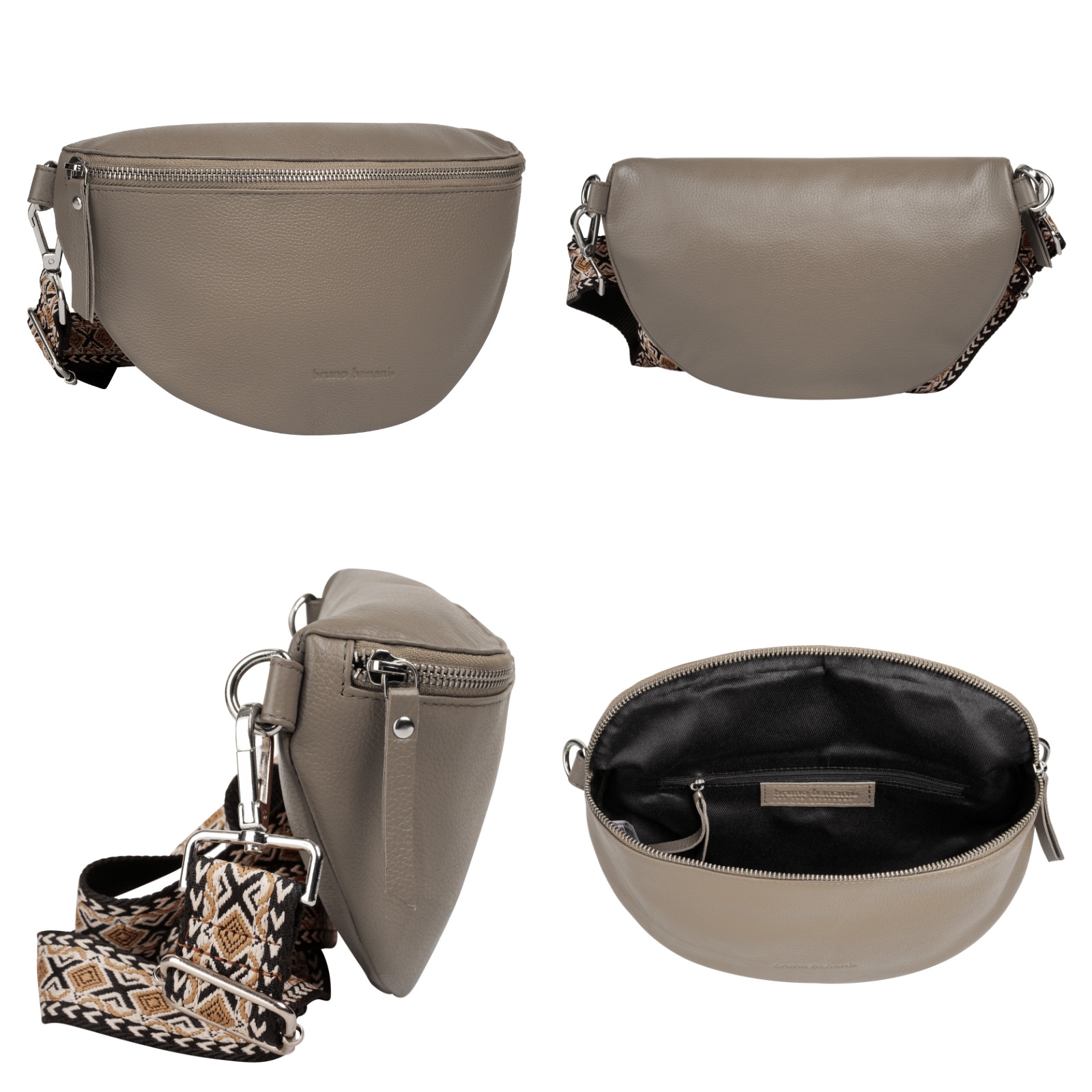 Bruno Banani Gürteltasche, echt Leder