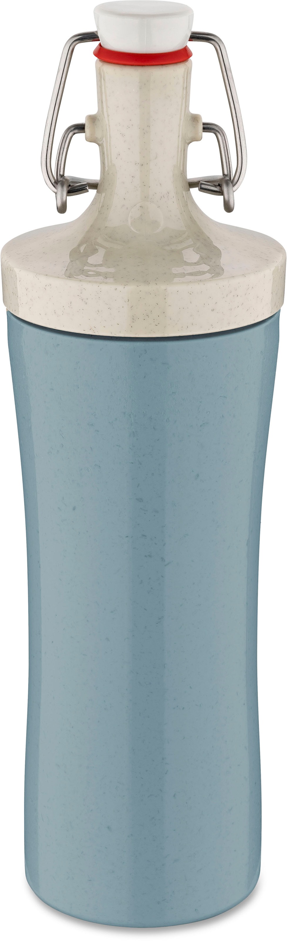 KOZIOL Trinkflasche "PLOPP TO GO" Made in Germany. Biozirkulärer Kunststoff, 425 ml