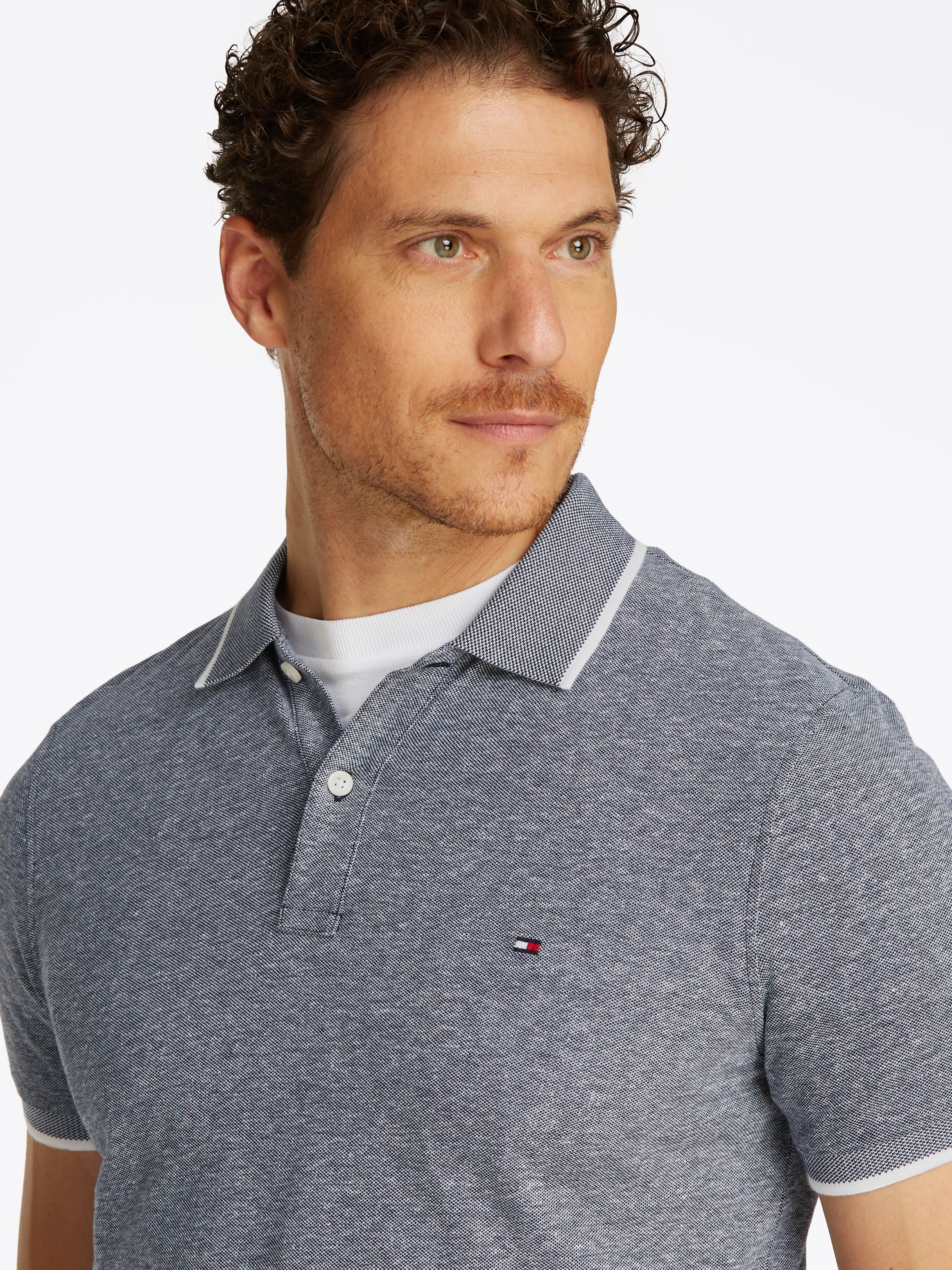 Tommy Hilfiger Poloshirt »LINEN PIQUE REG POLO«
