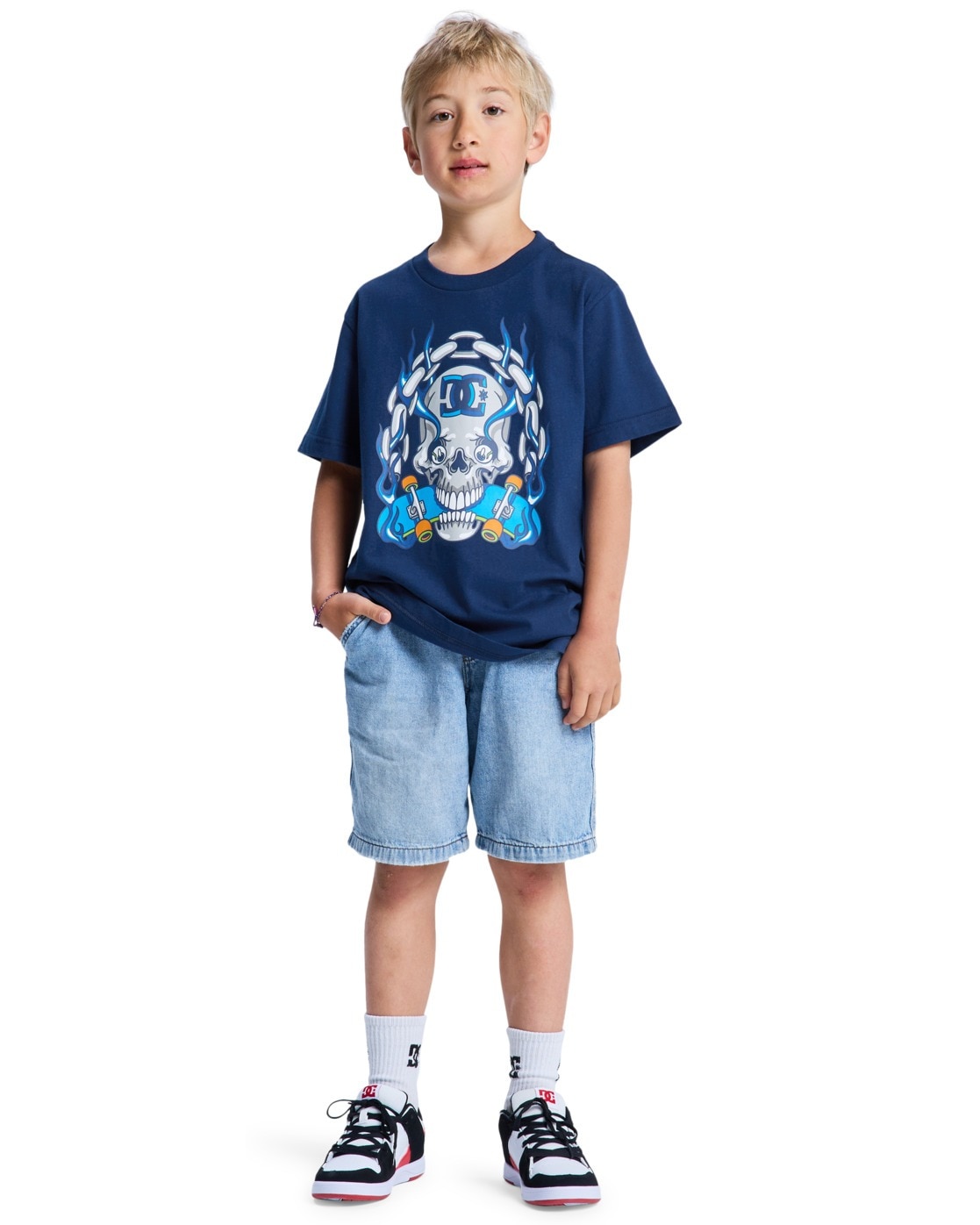 DC Shoes T-Shirt »Burning Skull«