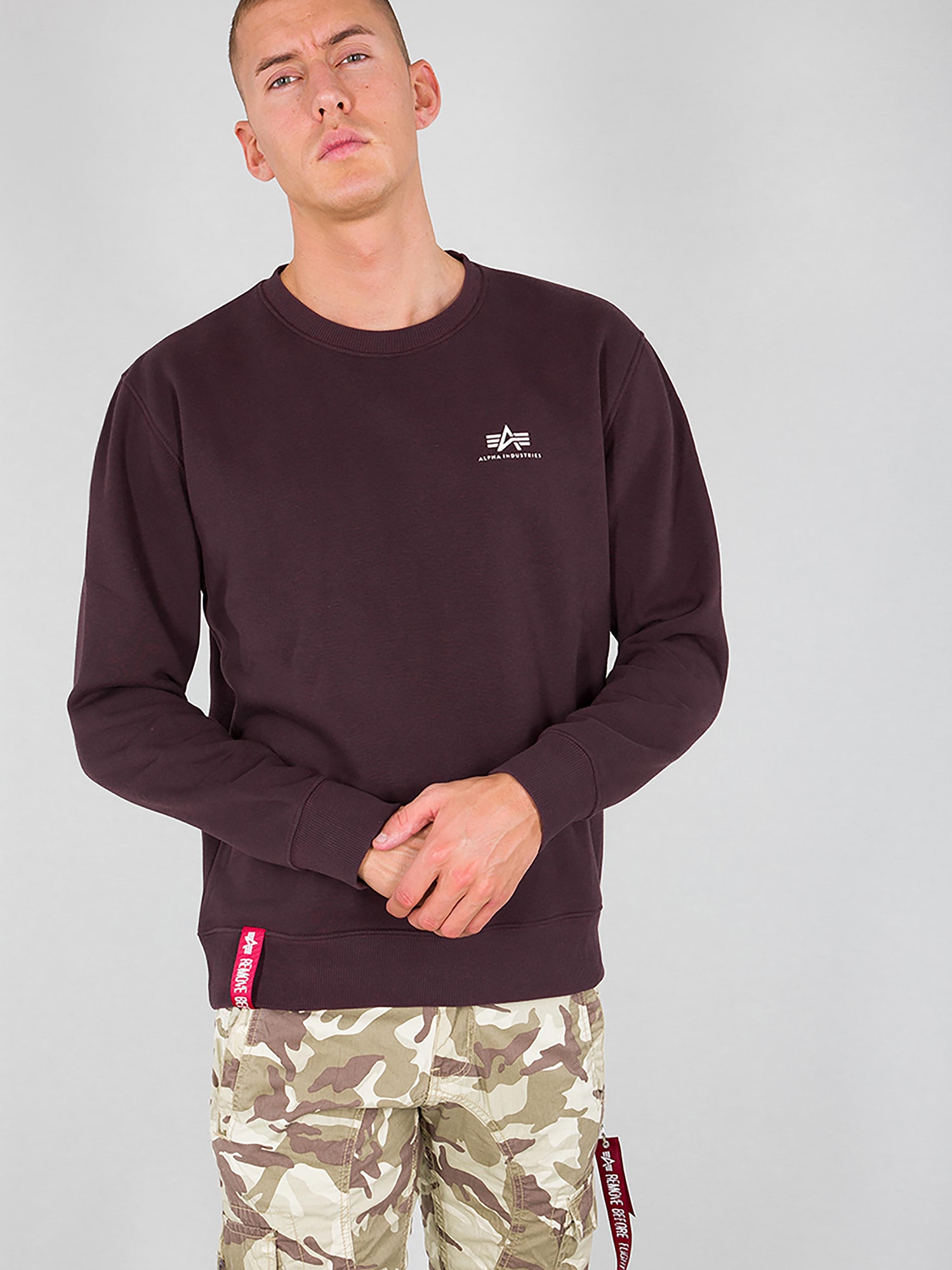 Alpha Industries Sweater "Alpha Industries Men - Sweatshirts Basic Sweater günstig online kaufen