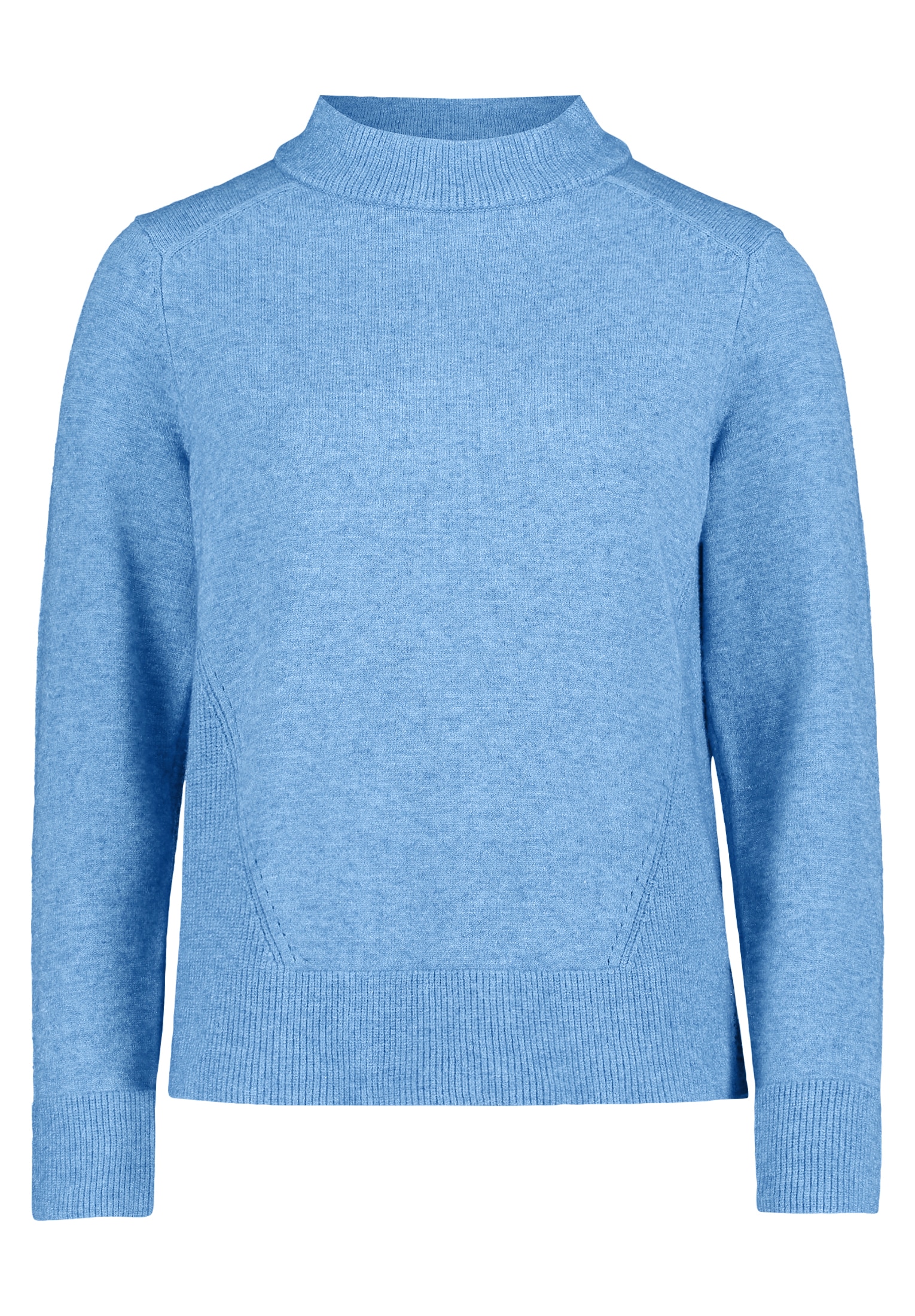 Betty Barclay Strickpullover »Betty Barclay Feinstrickpullover mit Rippenstruktur«, (1 tlg.), Strass