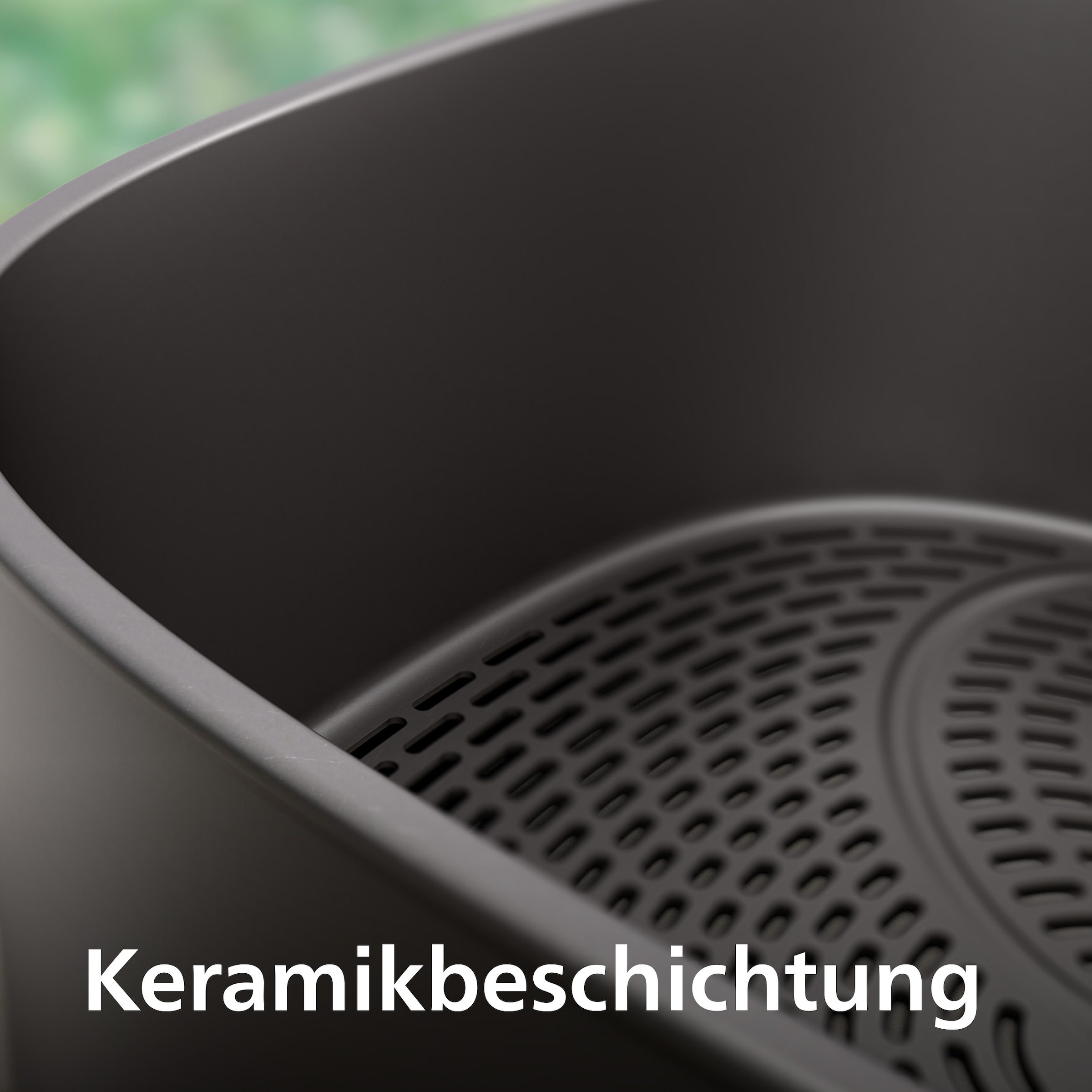 Philips Heißluftfritteuse »NA462/70 4000 Series Stacked Dual Basket und 10L Kapazität (5+5L)« 2750 W Fassungsvermögen 0 l RapidAir Technologie; Schwarz/Dunkelgrau, kupfer Griff