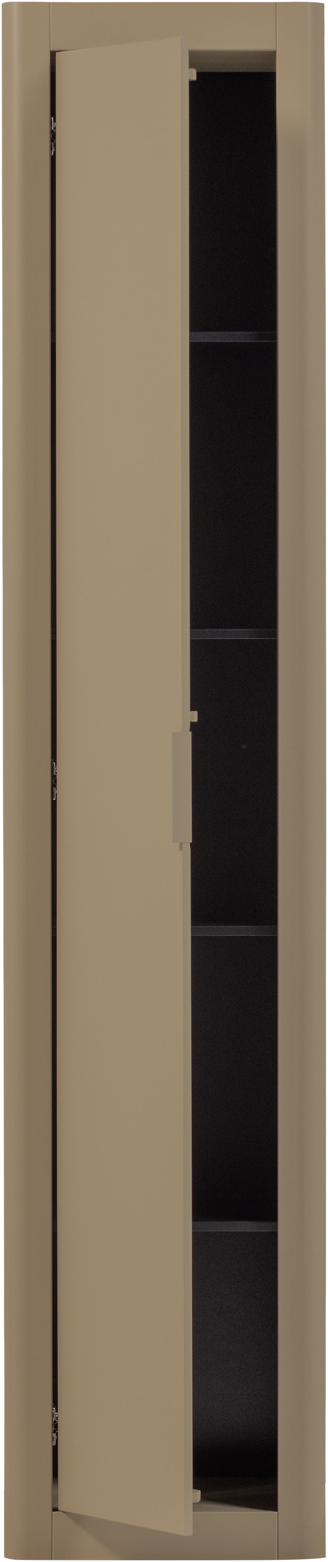 WOOOD Mehrzweckschrank »Gunnar FSC® Mix Kiefernholz mit sichtbare Maserung 45x39x217 cm« Tragkraft 30 kg, abgerundete Ecken, Wandbefestigung empfohlen