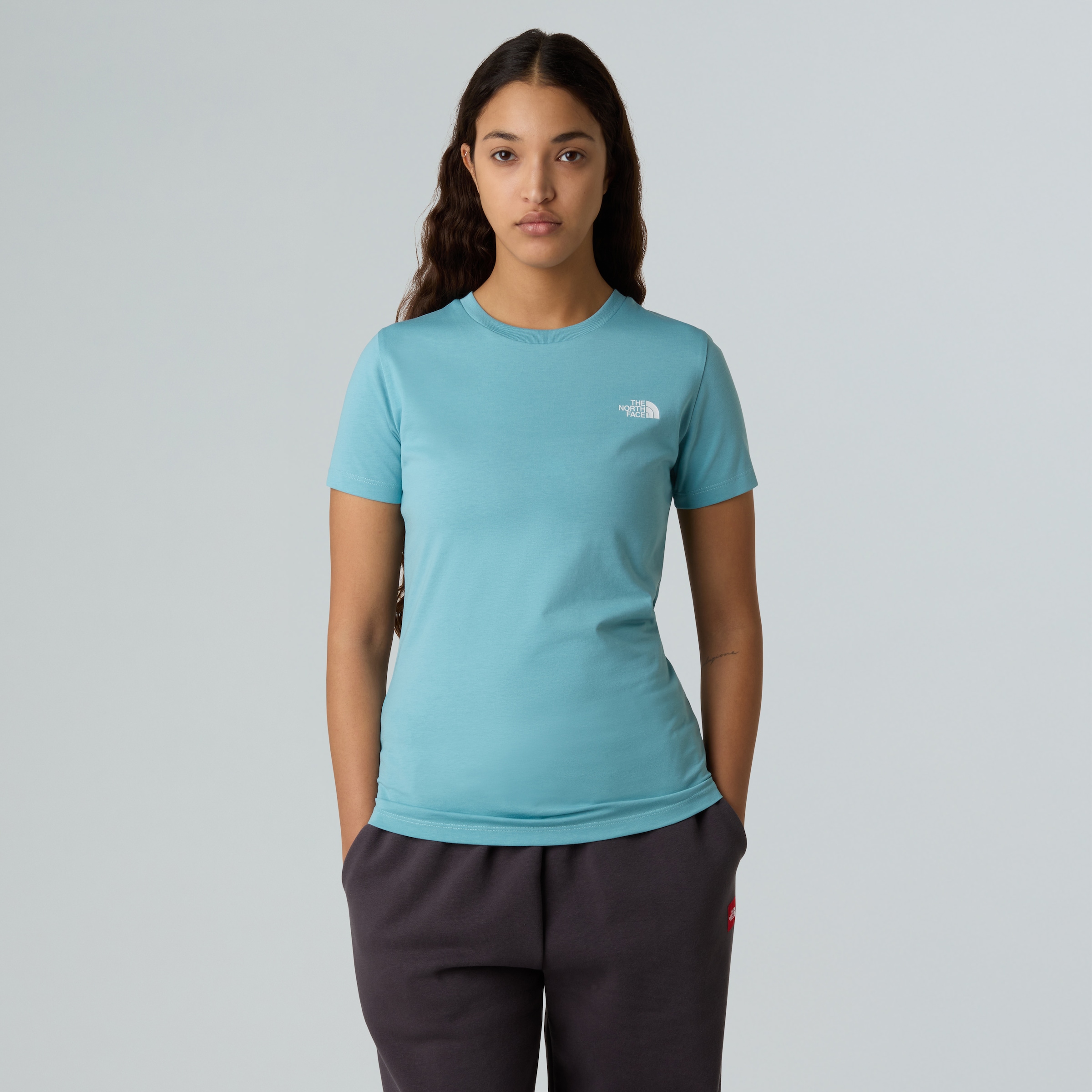 The North Face T-Shirt "W S/S SIMPLE DOME SLIM TEE", (1 tlg.) günstig online kaufen