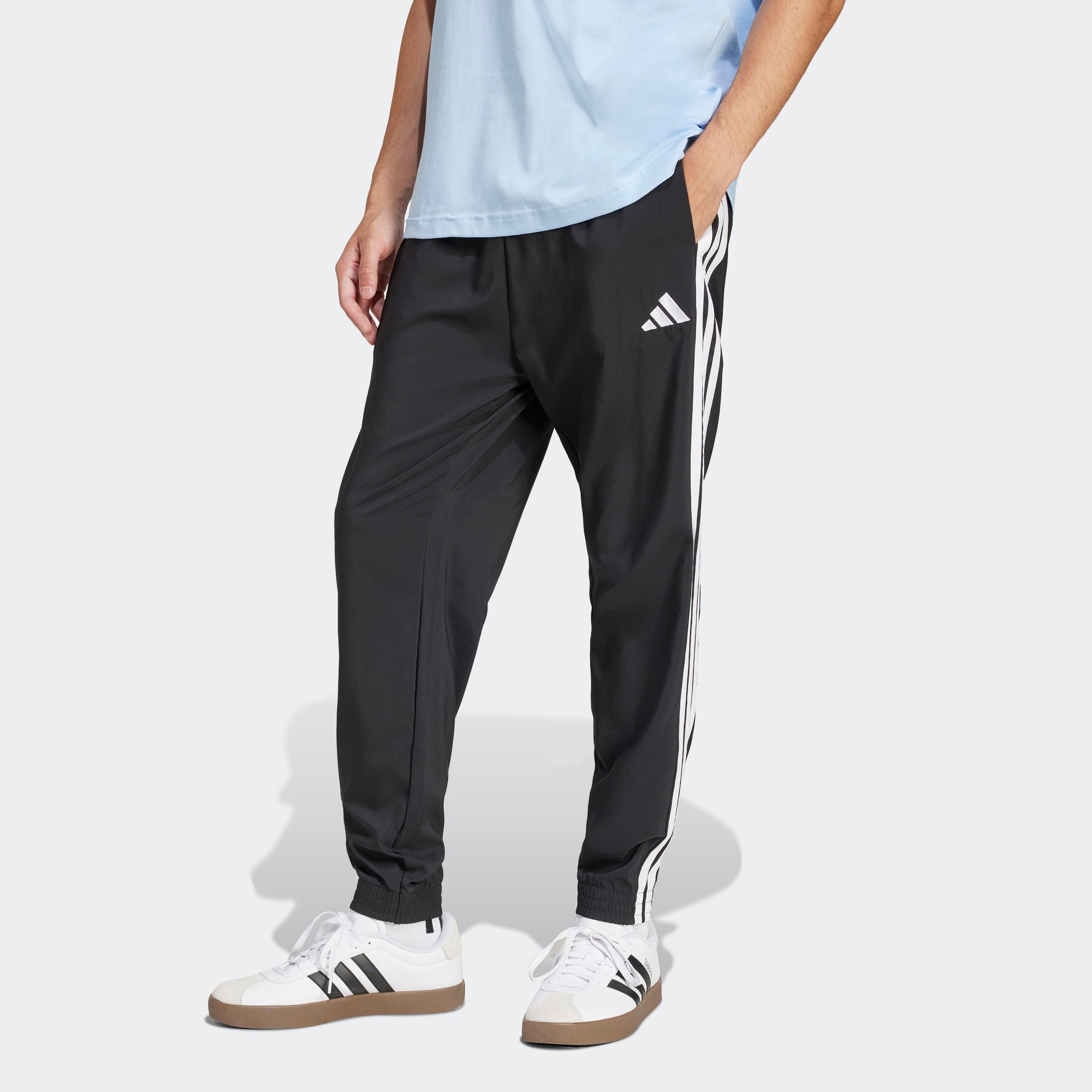 adidas Sportswear Sporthose "ESSENTIALS 3-STREIFEN WOVEN" für vielseitige Aktivitäten im Alltag und beim Sport, aus Polyester