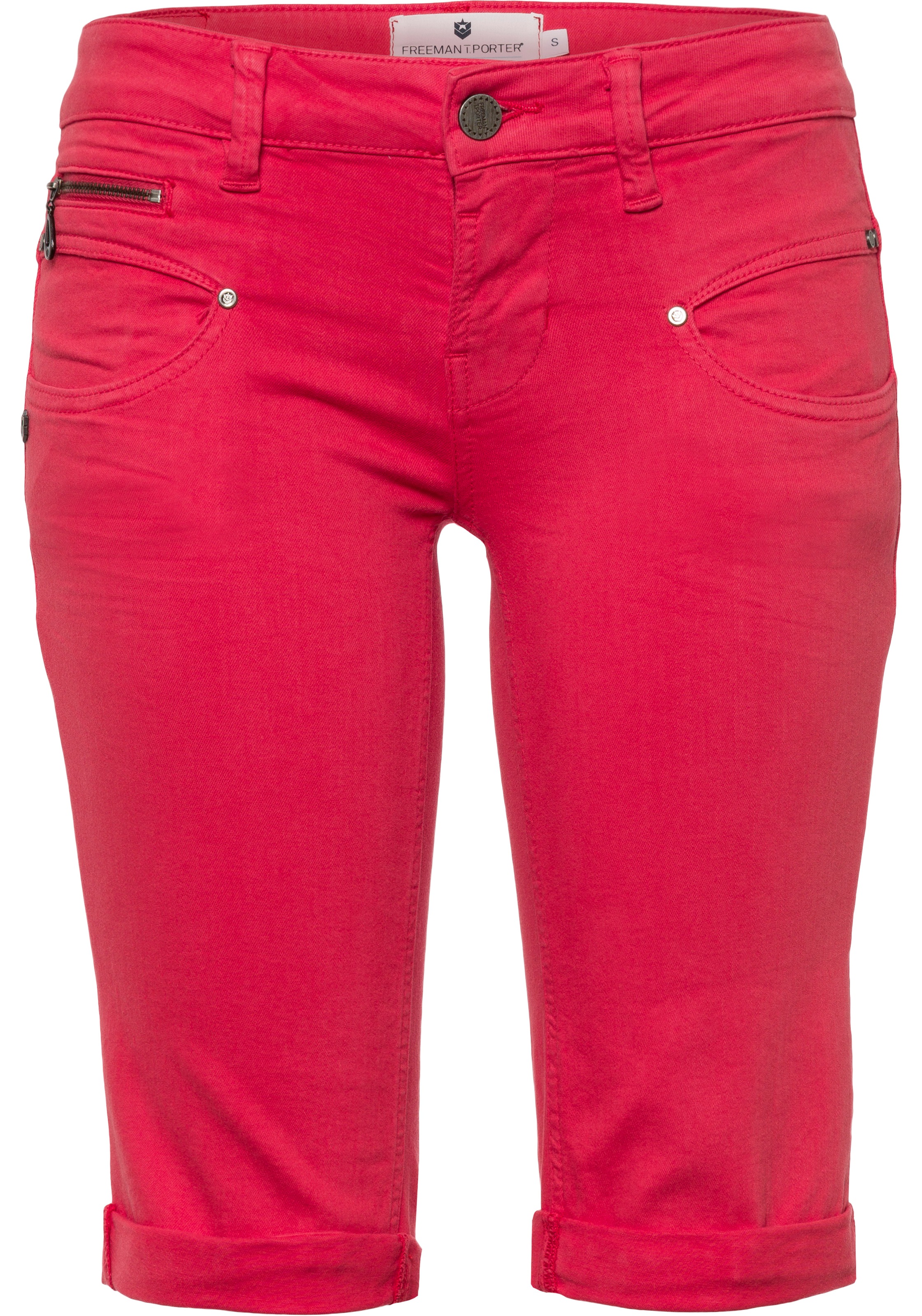 Freeman T. Porter Bermudas (1 tlg.) mit Freeman T. Porter-Knopf
