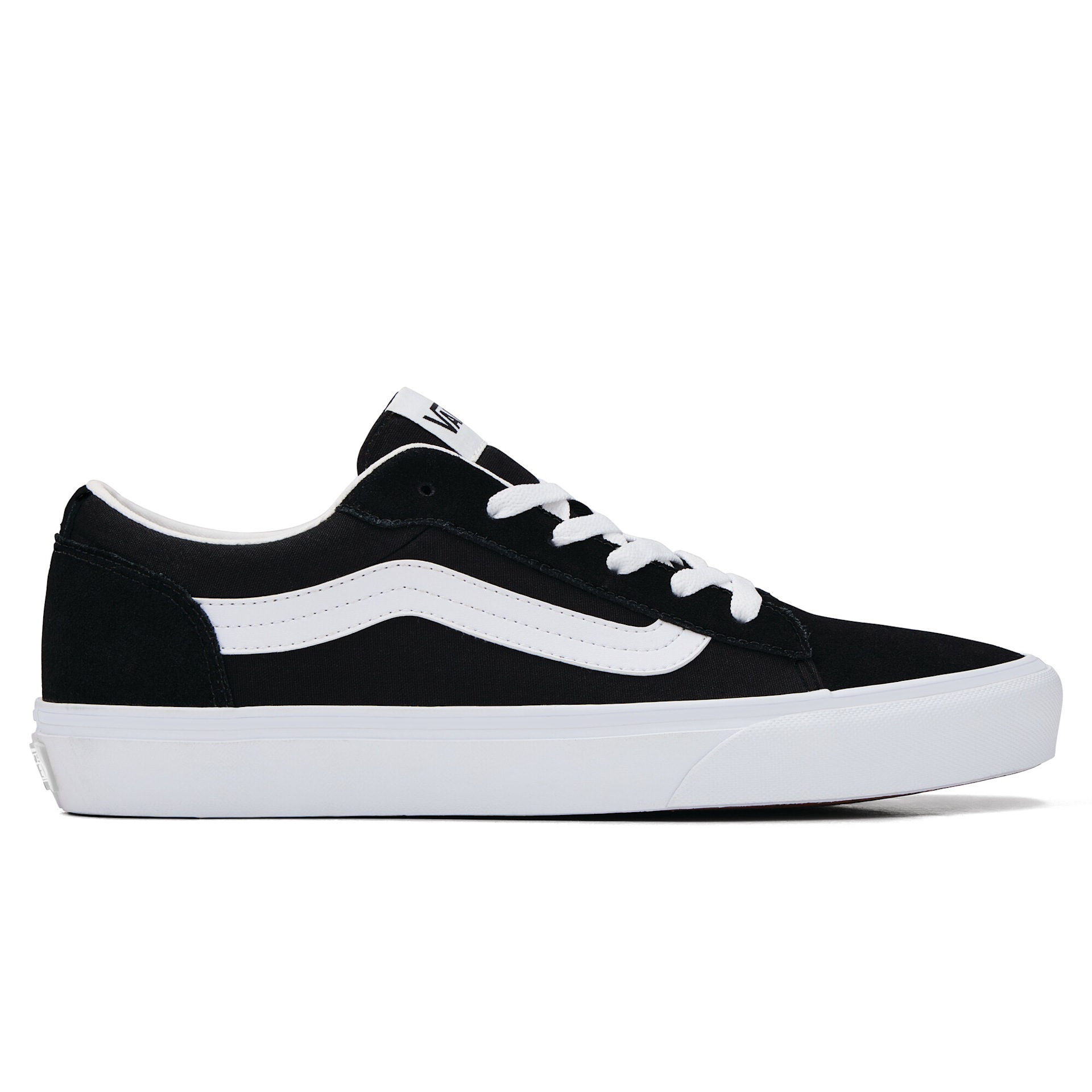 Sneaker VANS "Vero LS", Gr. 47, schwarz, weiß, Leder, Schuhe Sneaker