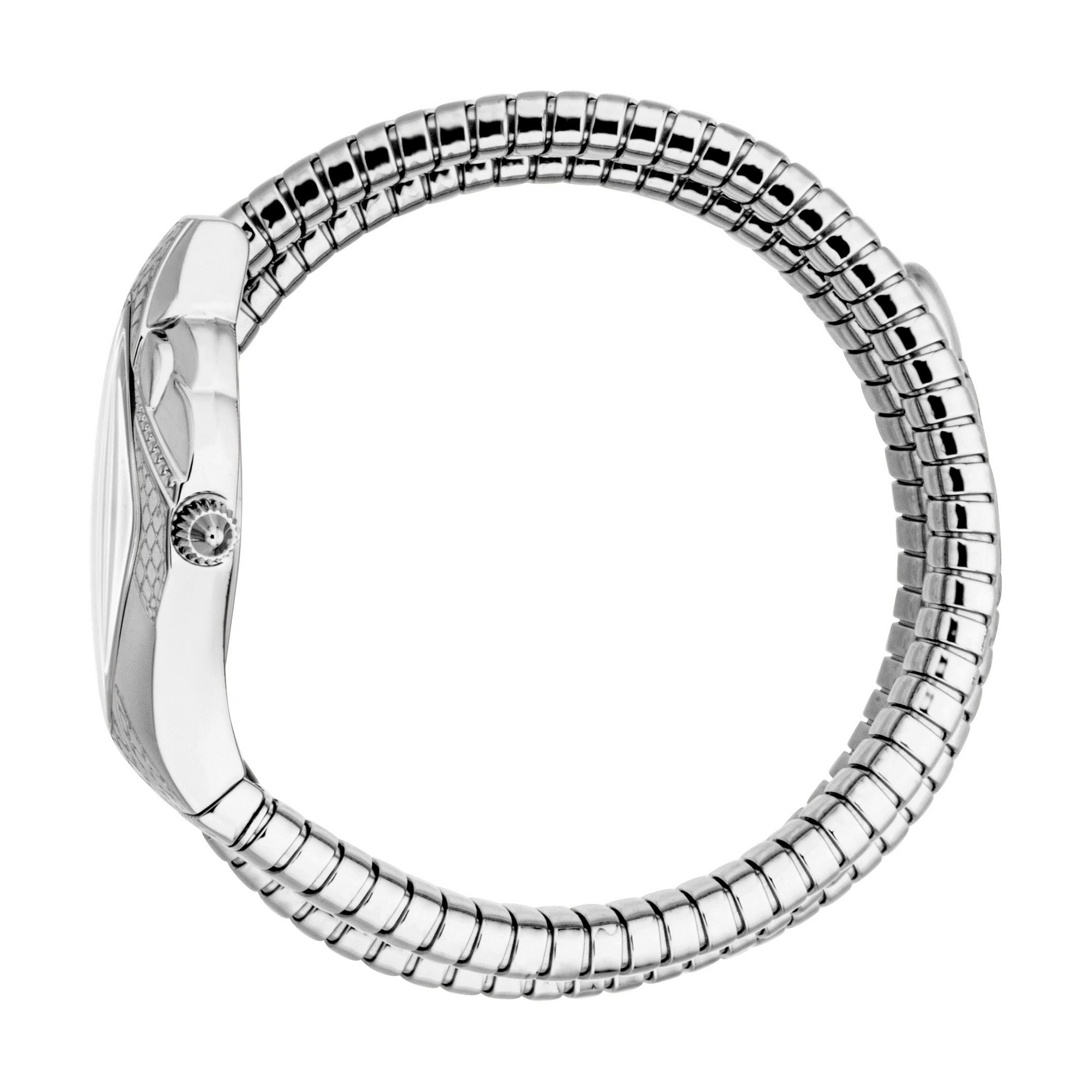 Just Cavalli Time Quarzuhr »Cristallo«, Armbanduhr, Damenuhr, Edelstahlarmband, analog
