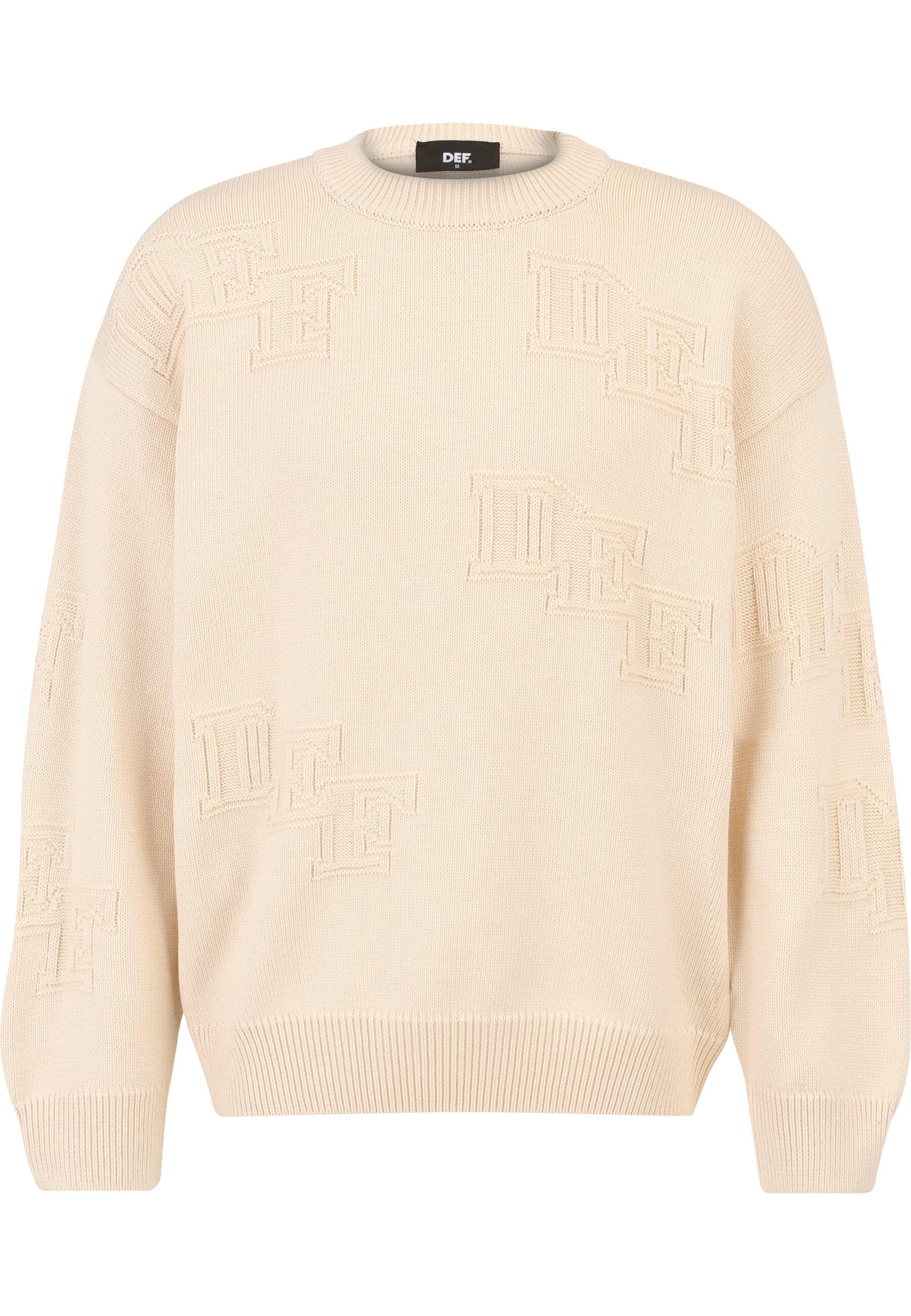 DEF Rundhalspullover "DEF Herren DEF Knit Crewneck" 1 Stk. tlg. günstig online kaufen
