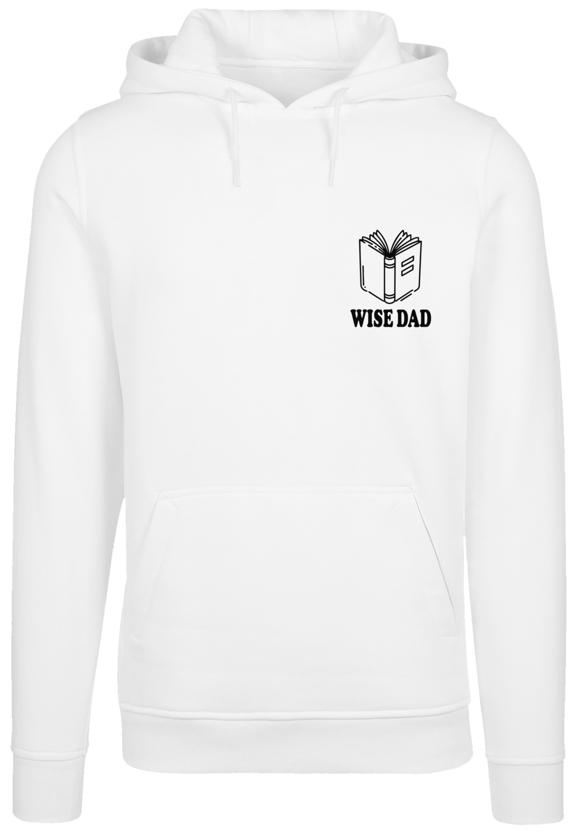 F4NT4STIC Kapuzenpullover »Wise Dad Lustiges Vatertagsmotiv für schlaue Väter«, Premium Qualität