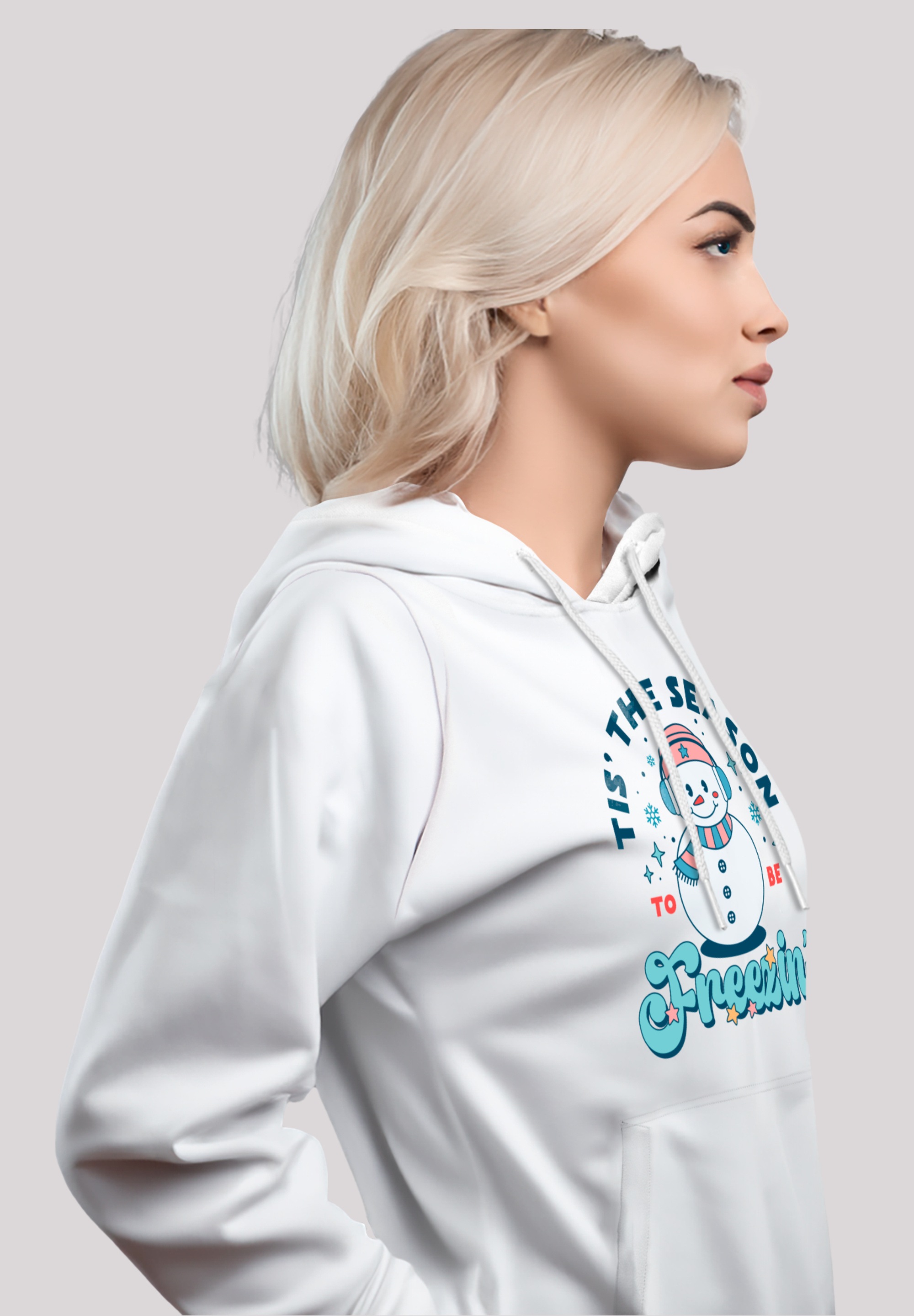 F4NT4STIC Kapuzenpullover »Tis The Season to Be Freezin Winter«, Premium Qualität