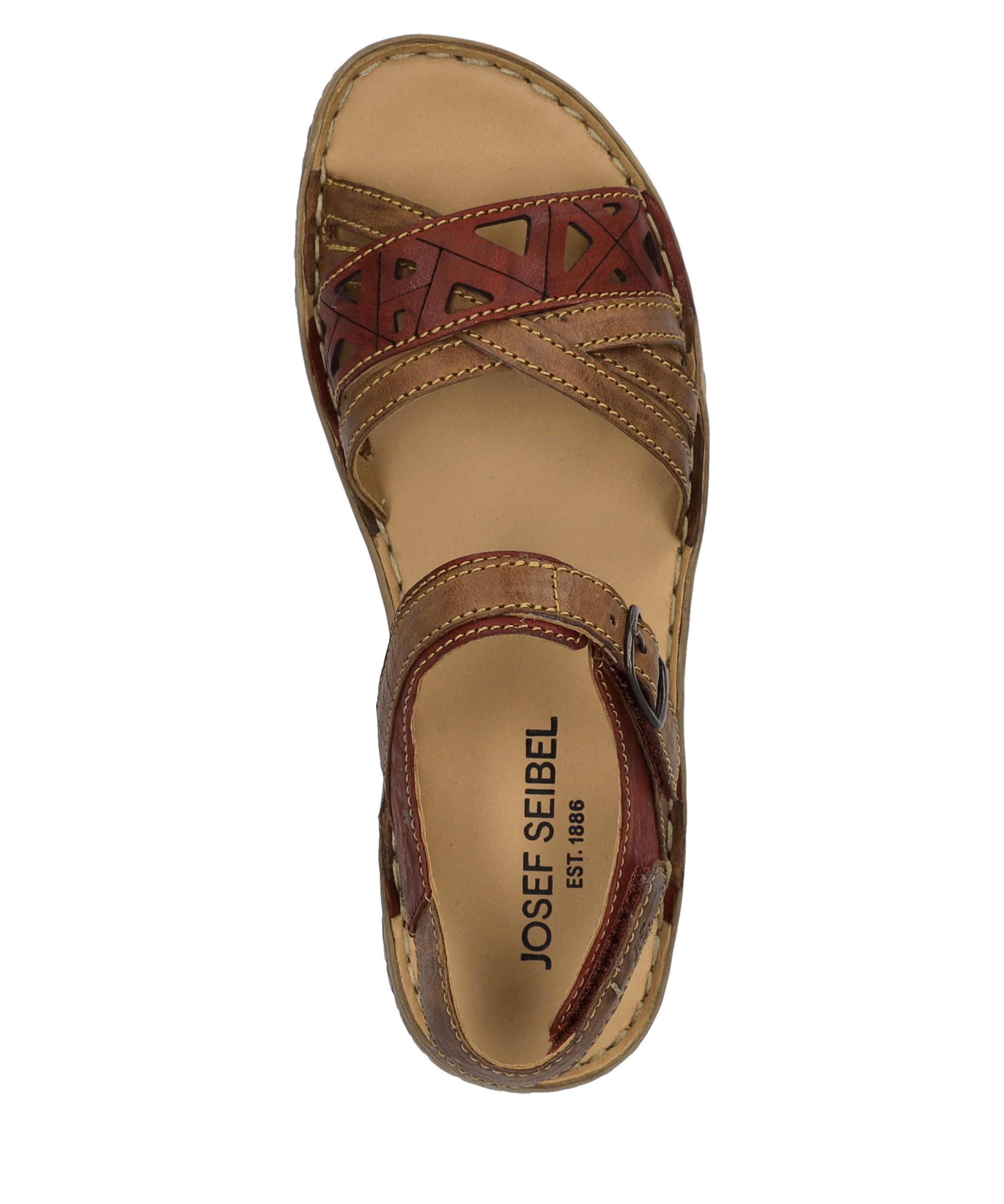 Josef Seibel Sandale »Ivy 08, rot-kombi«