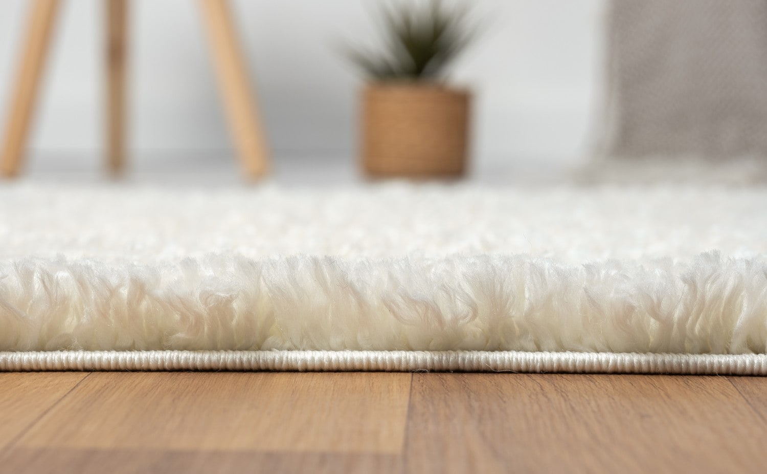 my home Hochflor-Teppich »Banji«, rechteckig, 37 mm Höhe, Uni Farben, weich und flauschig, auch als Läufer & in rund erhältlich