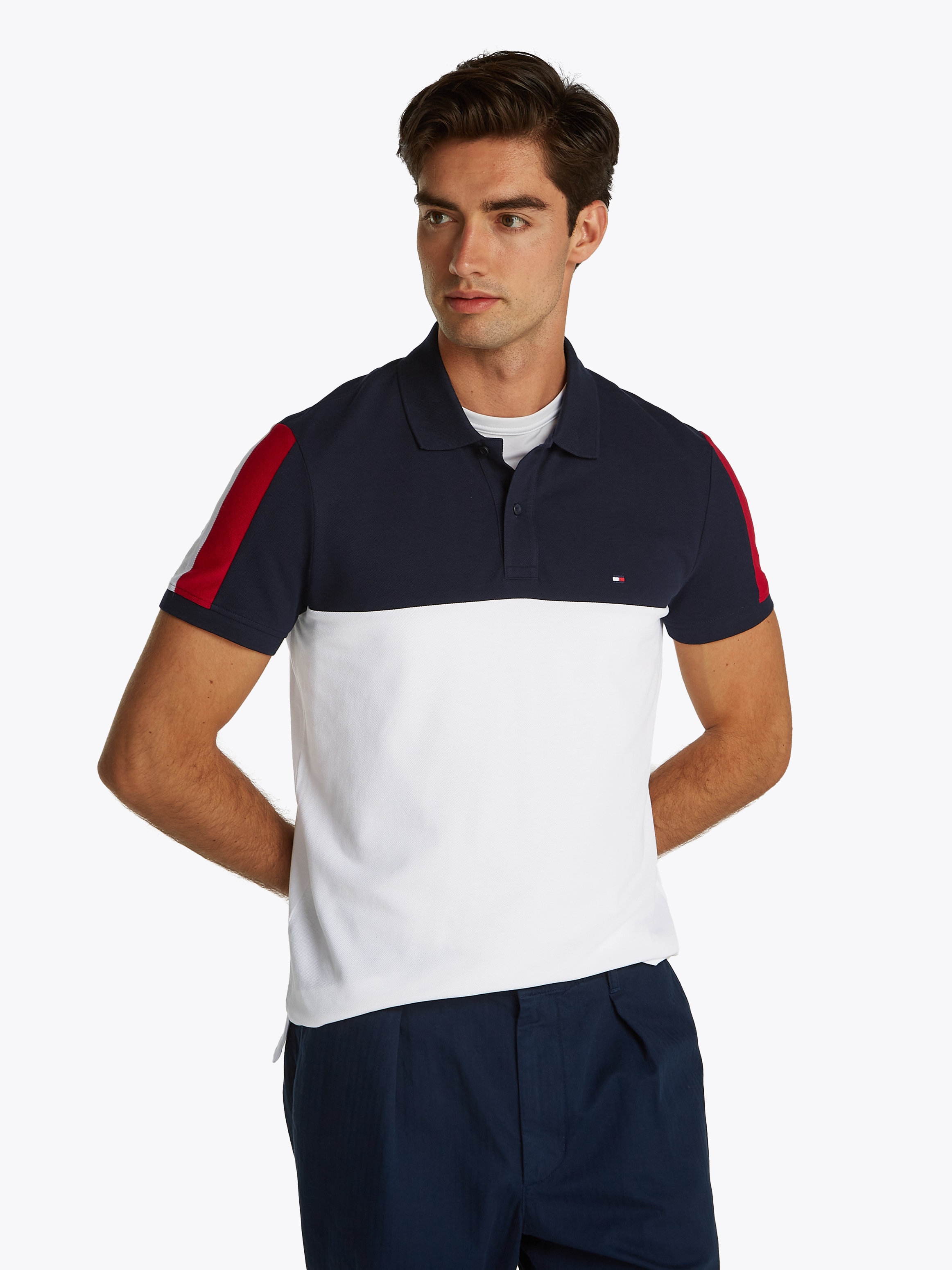 Tommy Hilfiger Poloshirt "COLORBLOCK REG POLO" günstig online kaufen