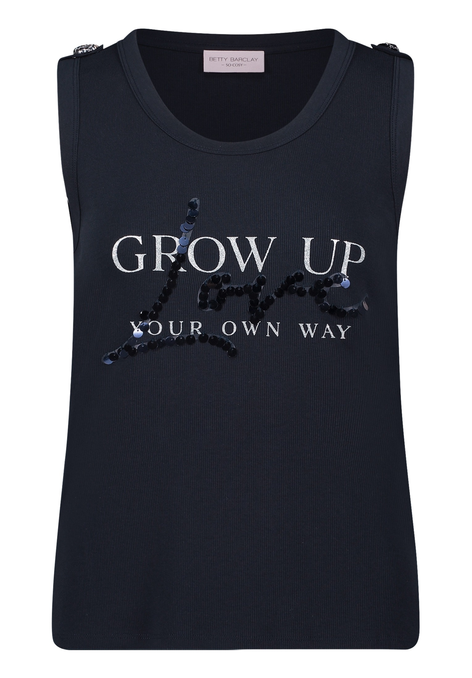 Betty Barclay T-Shirt »Damen mit Rippenstruktur« 1 tlg.