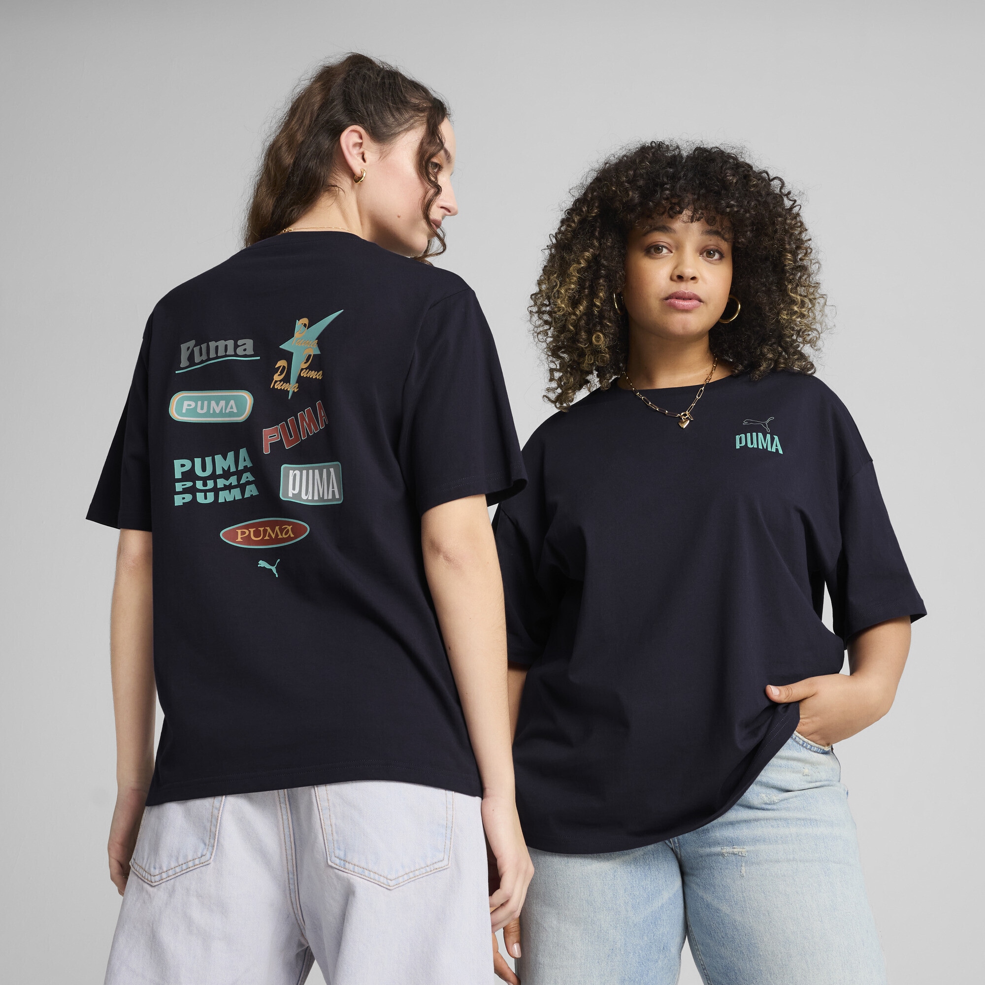 PUMA T-Shirt »Wardrobe Essentials Relaxed Graphic T-Shirt Damen«