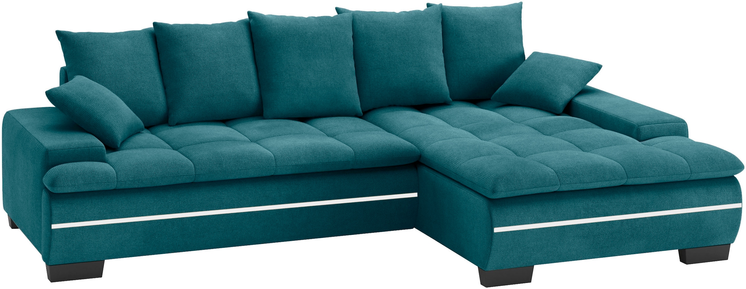 Mr. Couch Ecksofa "Haiti II, L-Form", RGB-LED Beleuchtung, Kaltschaum, wahl günstig online kaufen
