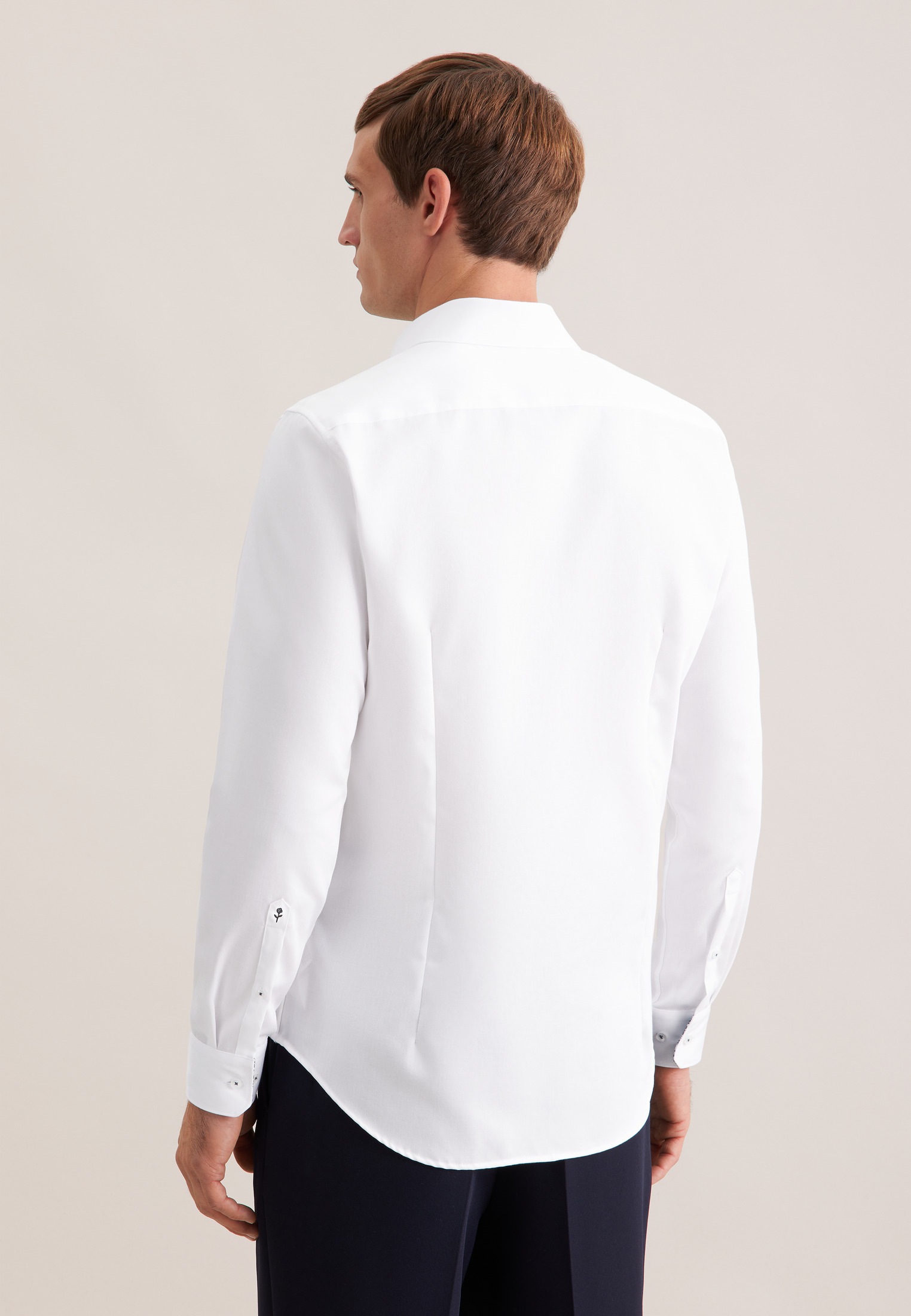 seidensticker Businesshemd "Schwarze Rose" Shaped 1/1 Kentkragen Uni günstig online kaufen