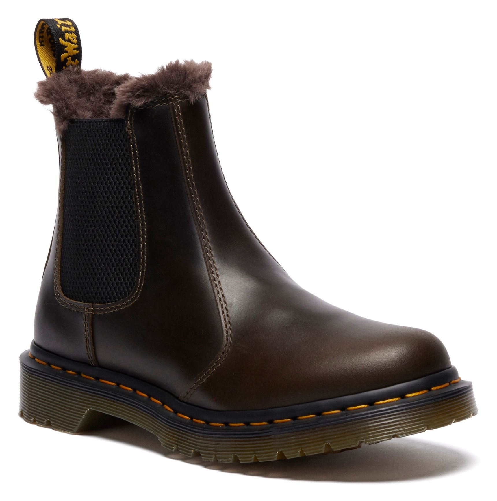 DR. MARTENS Chelseaboots »2976 Leonore«, Winterboots, Stiefelette mit kuscheligem Warmfutter