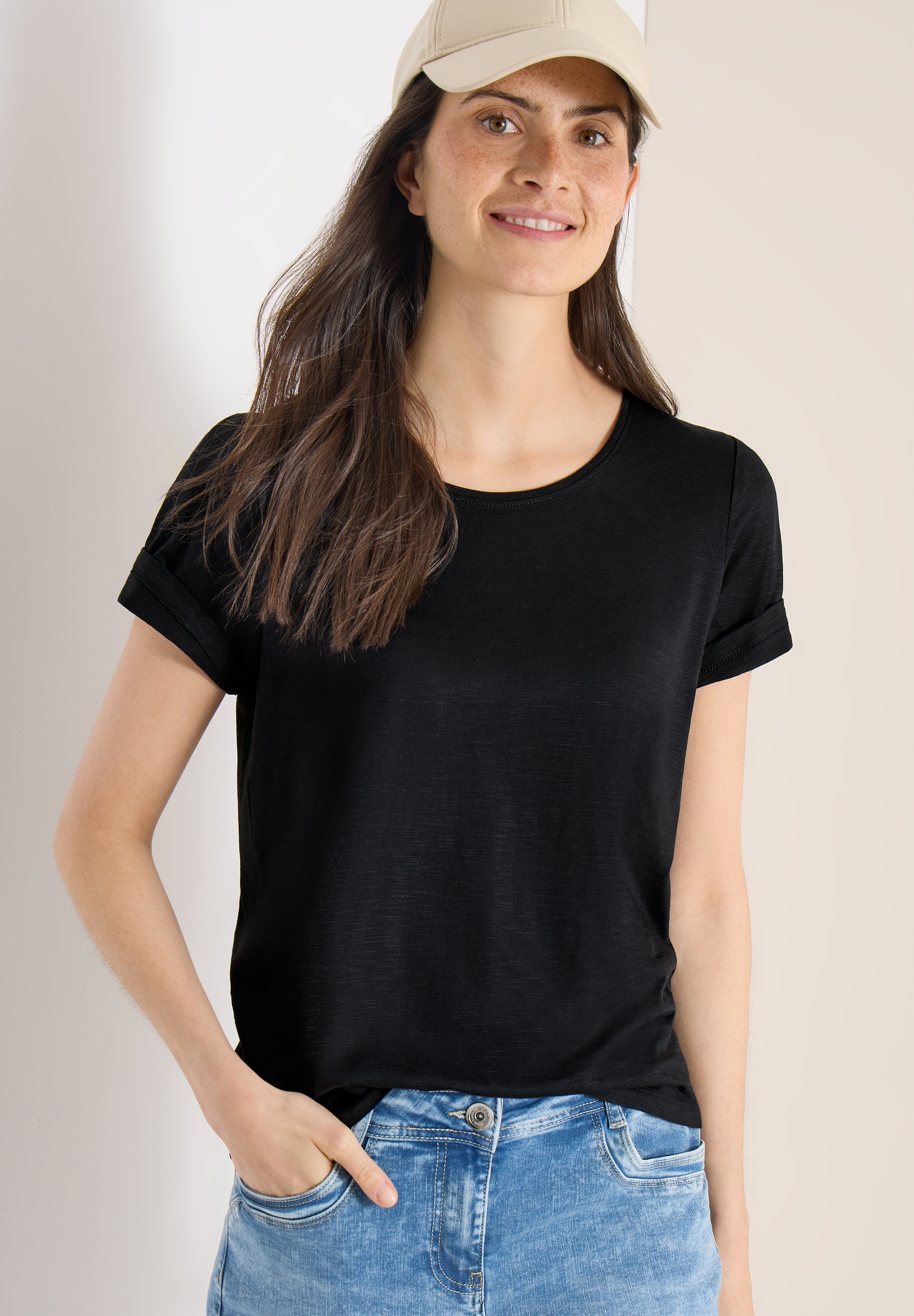Cecil T-Shirt im Basic-Style