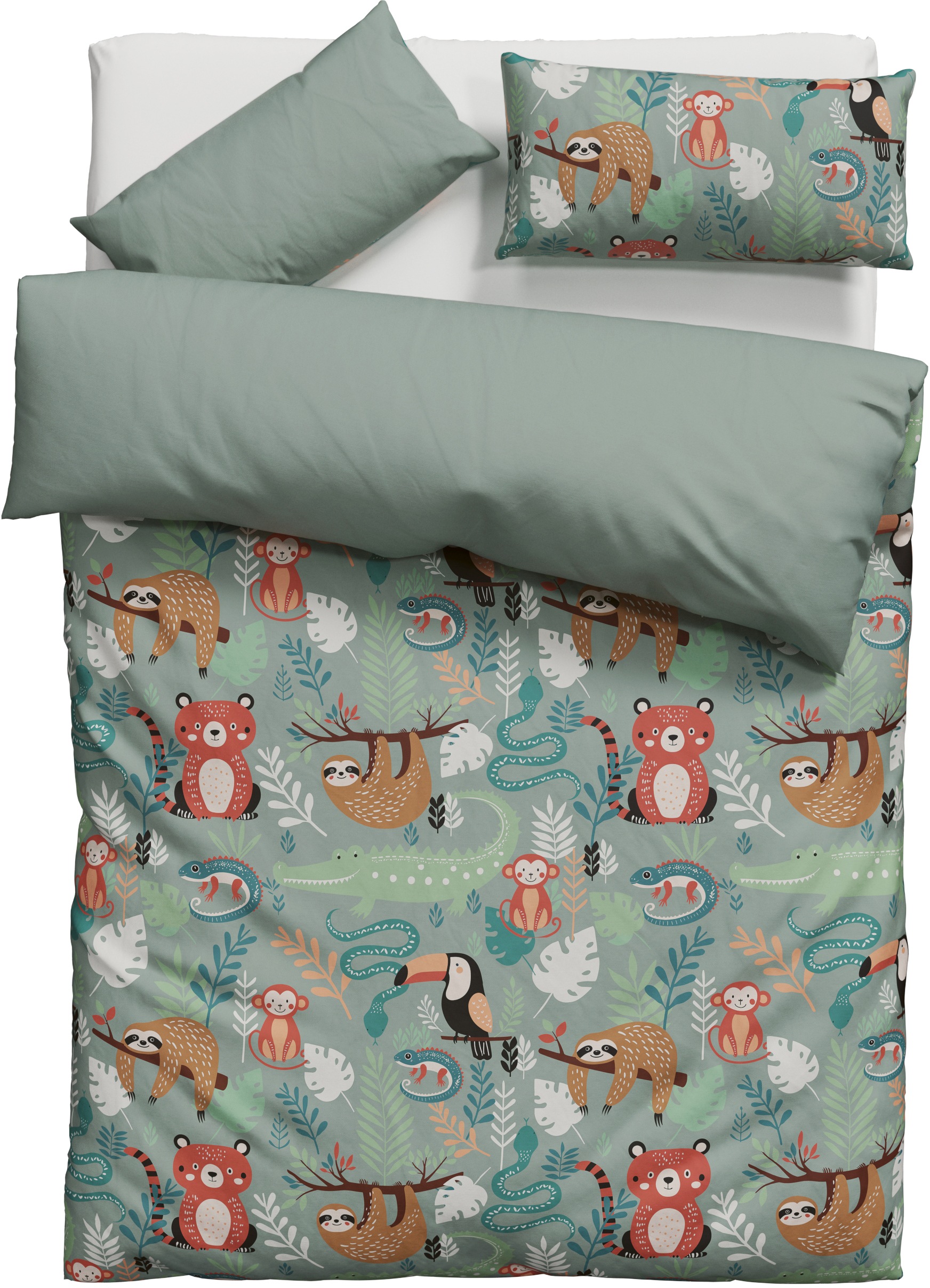 OTTO home Kinderbettwäsche "CUDDLEE" 2 Stk. in vielen Designs: Dino,Einhorn günstig online kaufen