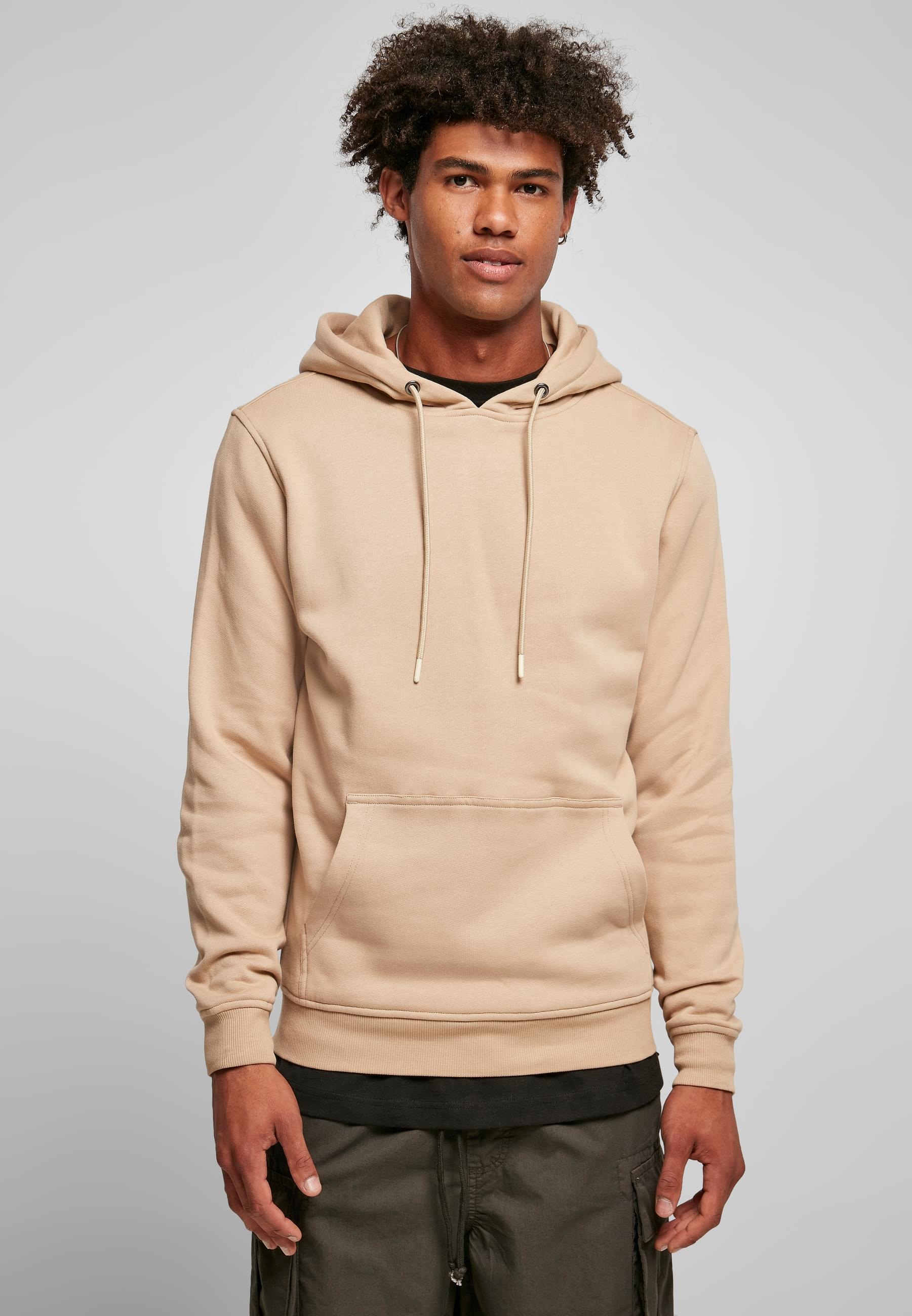 URBAN CLASSICS Sweatshirt »Urban Classics Herren Basic Terry Hoody«, (1 tlg.)