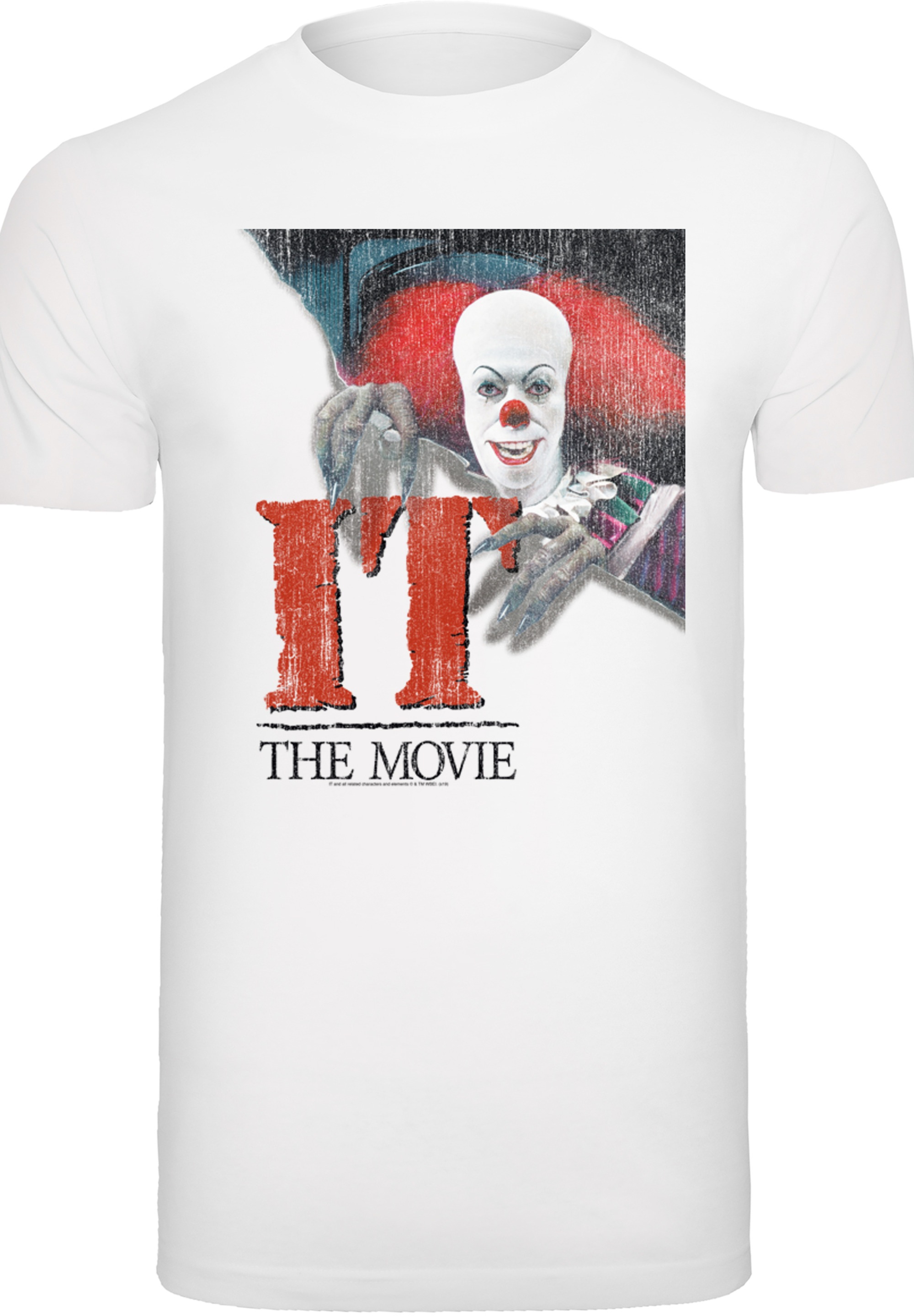 F4NT4STIC T-Shirt »IT Distressed Poster«, Herren,Premium Merch,Regular-Fit,Basic,Bedruckt