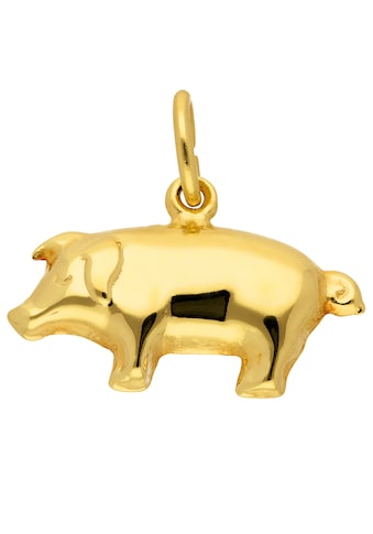 Adelia´s Kettenanhänger »333 Gold Anhänger Schwein«, Goldschmuck für Damen kaufen