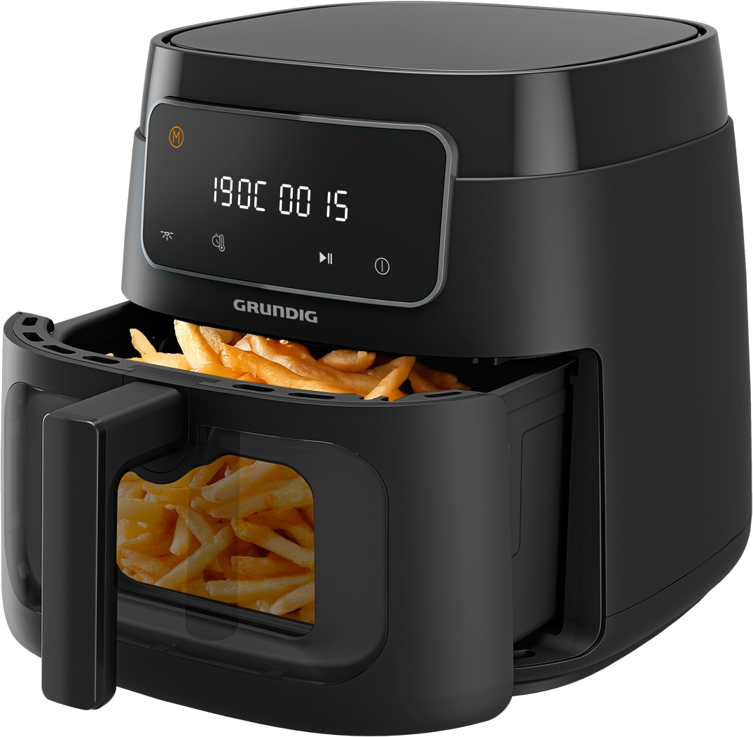Grundig Heißluftfritteuse "XXL FRY 7320 GMS8070" 1750 W 7,6 Liter Fassungsv günstig online kaufen
