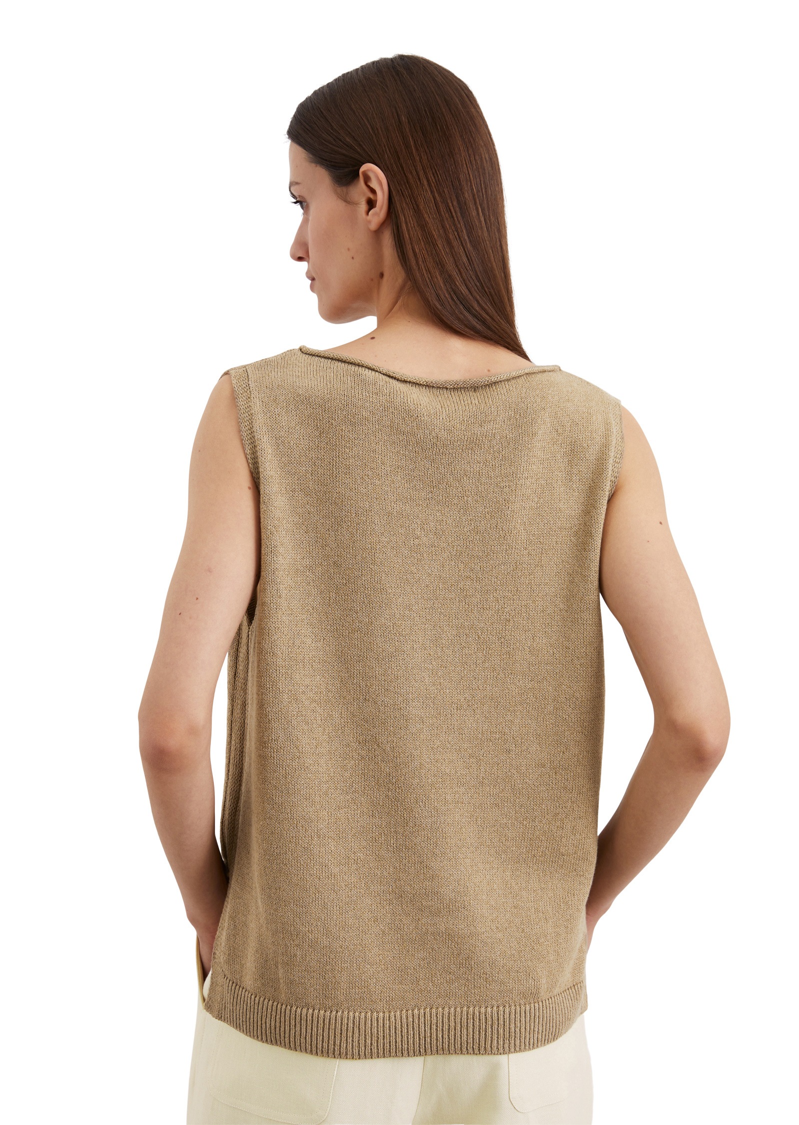 Marc O'Polo Strickpullover »aus Leinen-Mix«