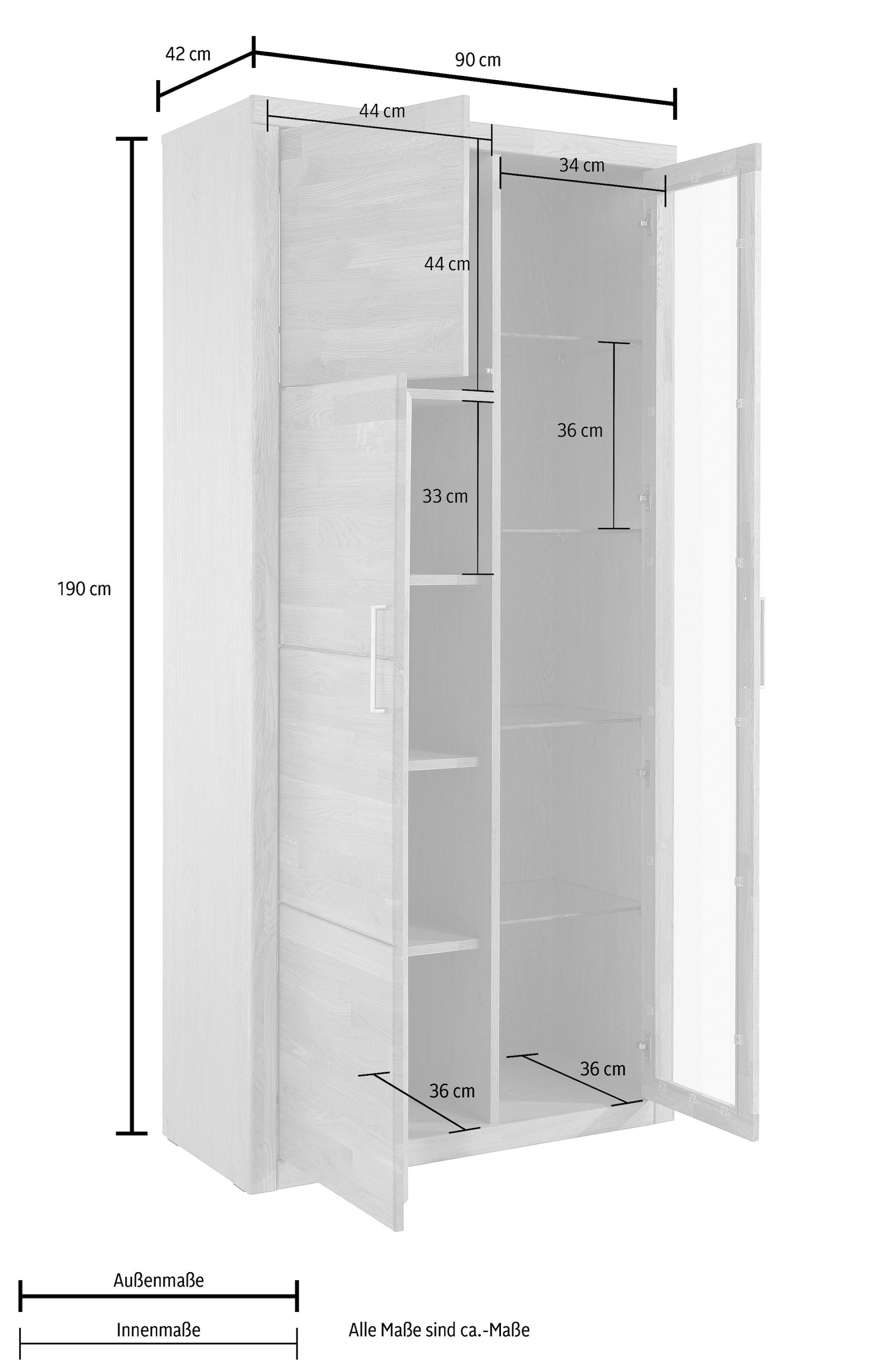 Home affaire Vitrine, Höhe 190 cm