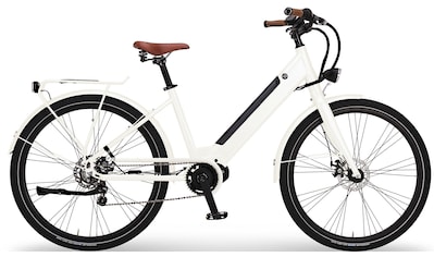 E-Bike »City 25 Julia Wave 45 cm Weiß 28"«, Enviolo, Mittelmotor 250 W