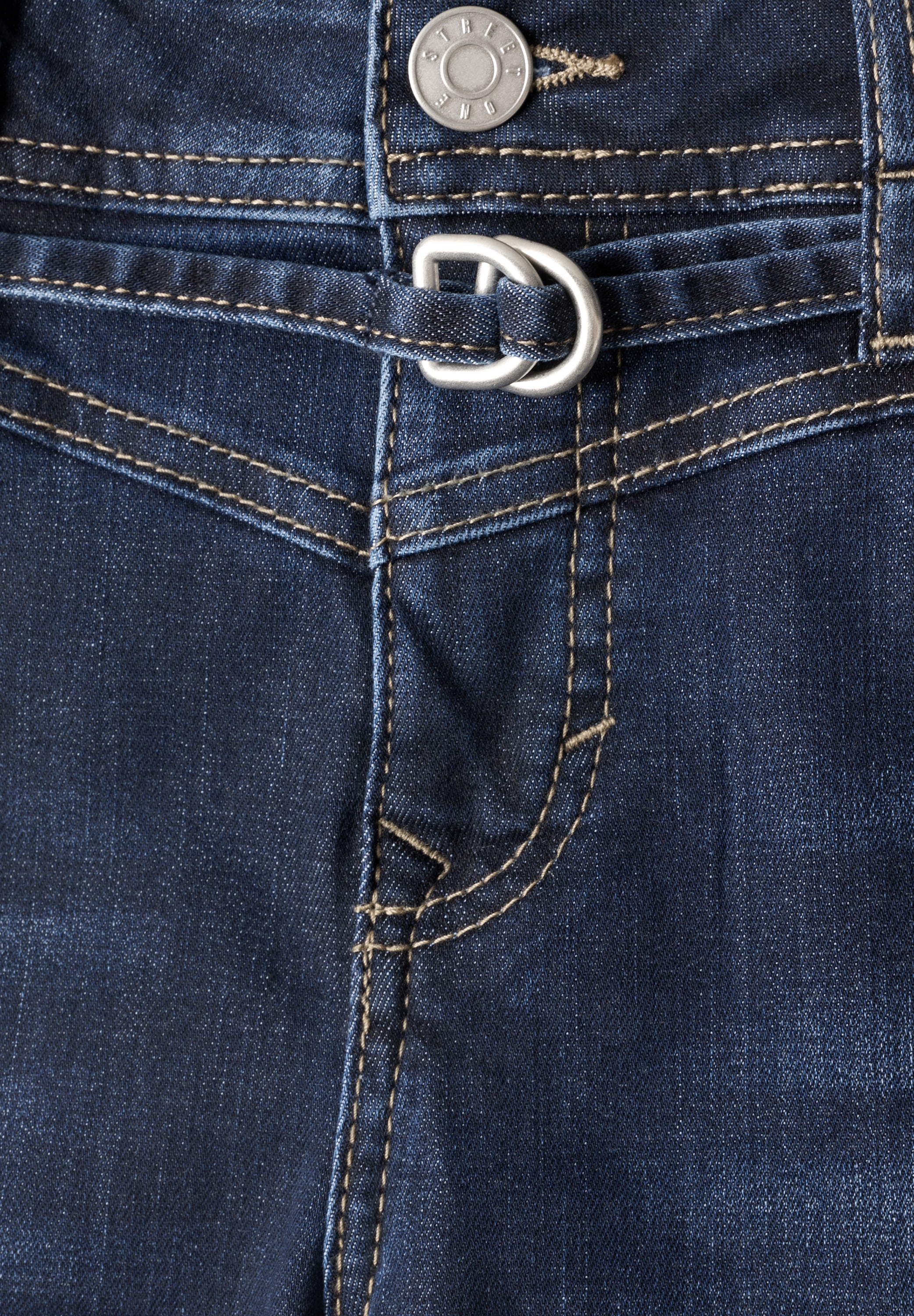 STREET ONE Loose-fit-Jeans Middle Waist