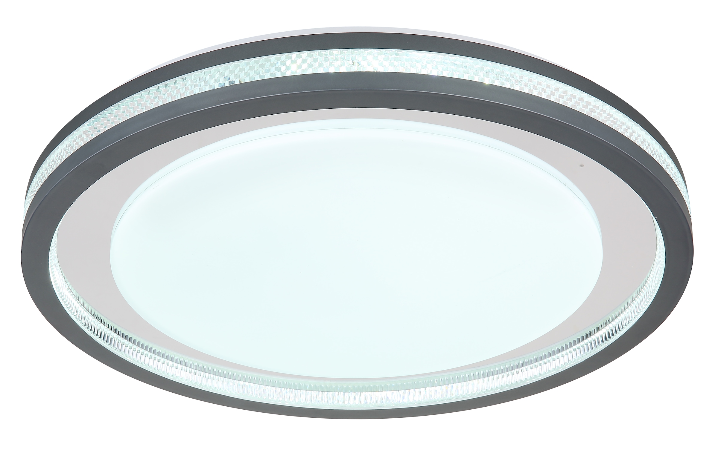 GLOBO LIGHTING LED Deckenleuchte »TERPSA«, Leuchtmittel LED-Modul | LED fest integriert, Deckenlampe/rund/Wohnzimmer/Schlafzimmer/elegant