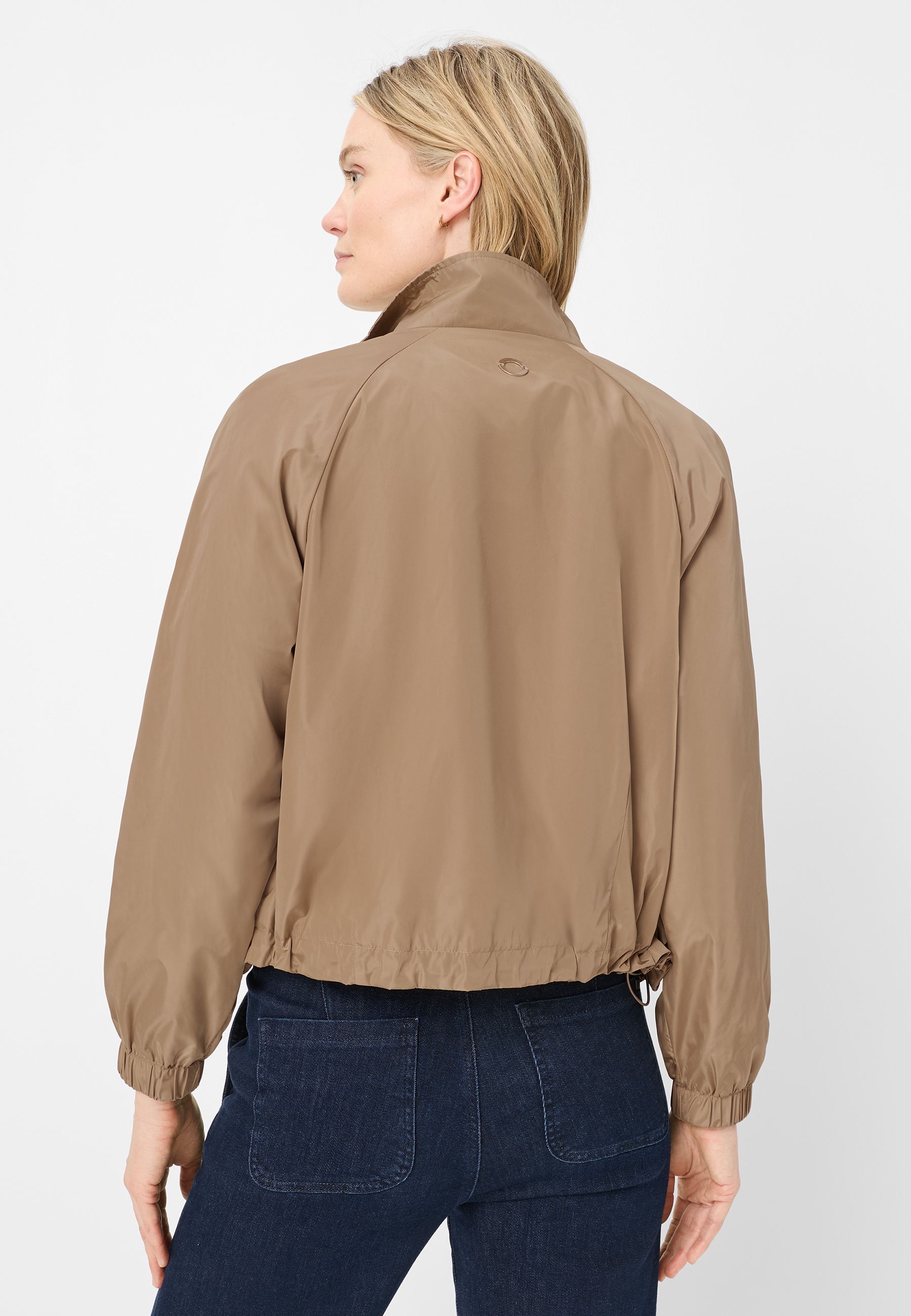 Fuchs Schmitt Blouson Umschlagkragen, Regular Fit, leicht glänzende Qualität