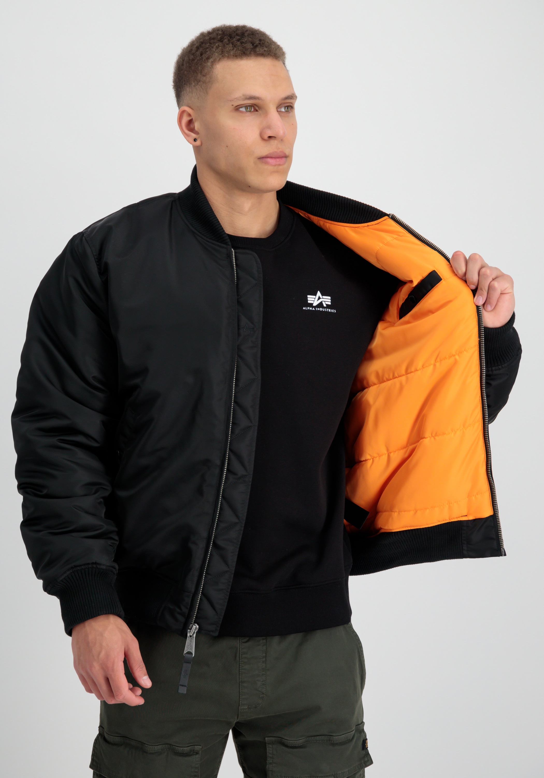 Alpha Industries Bomberjacke »Alpha Industries Men - Bomber Jackets MA-1 Dragon Embroidery«