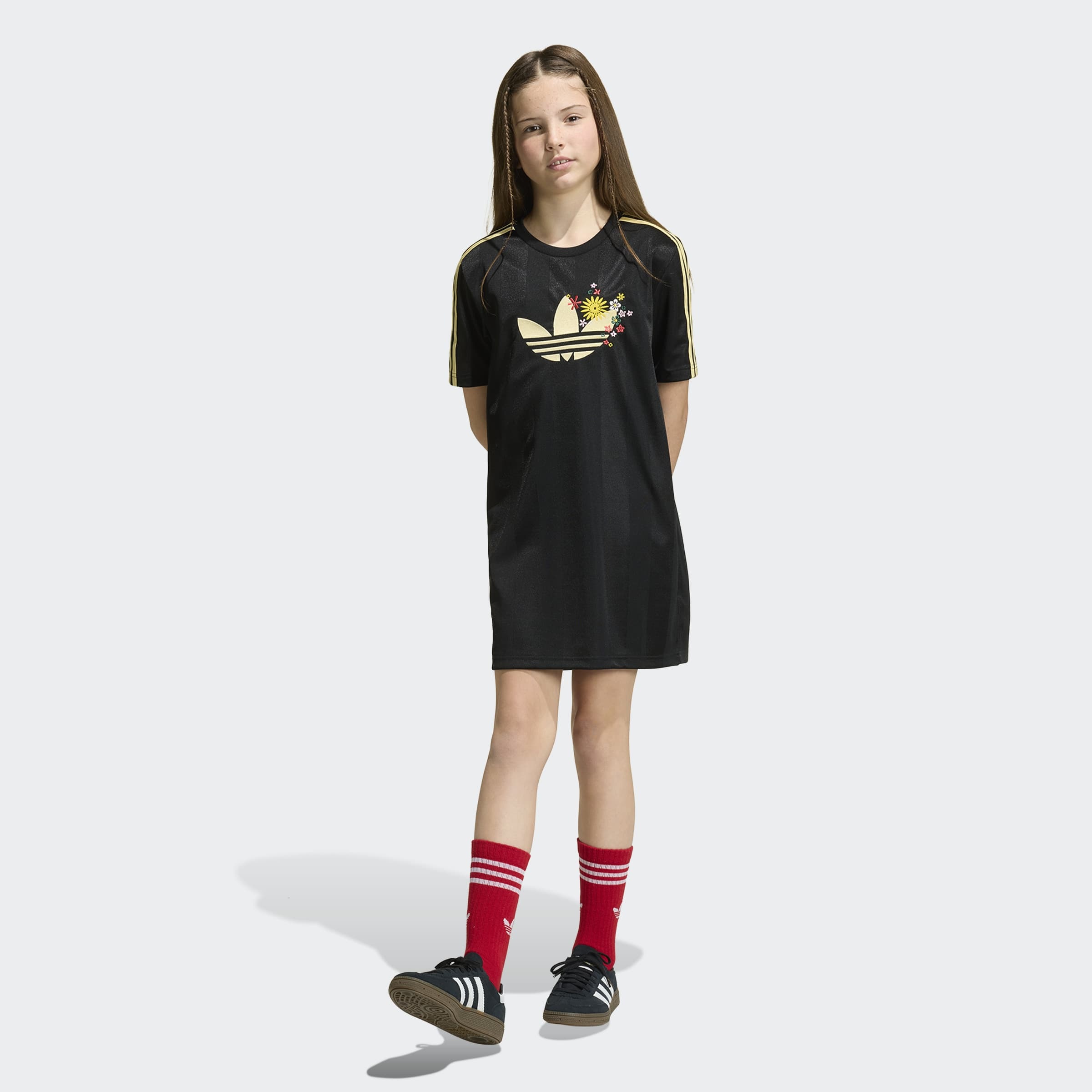 adidas Originals Shirtkleid "ADIDAS ORIGINALS X LIBERTY LONDON REGULAR"