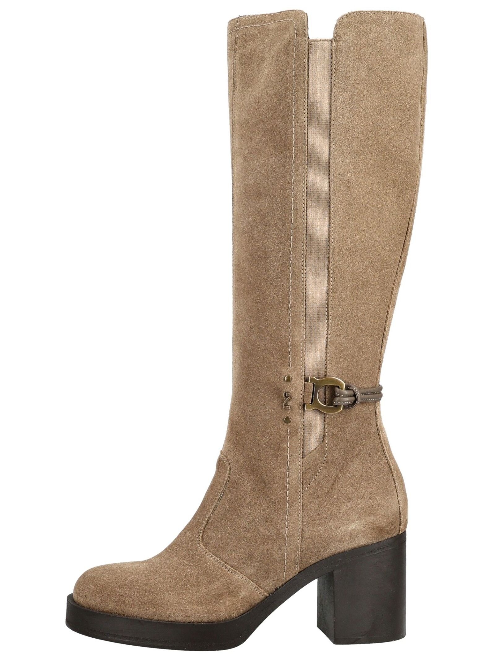 Nero Giardini High-Heel-Stiefel »Nero Giardini Stiefel Veloursleder/Textil«