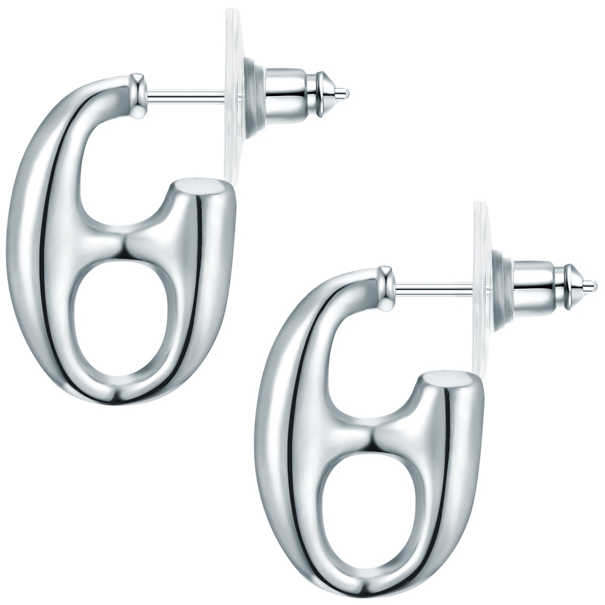 Lulu & Jane AV174 Women's Earrings Silver 2