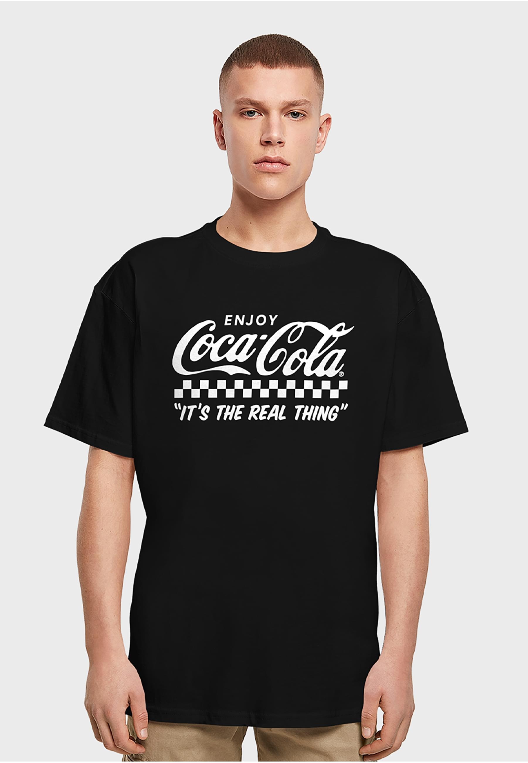 Thumbnail - Merchcode T-Shirt "Merchcode Coca Cola Enjoy Coke Oversize Tee" 1 Stk.