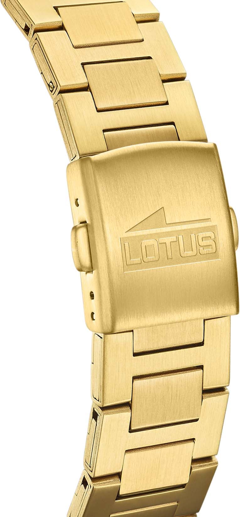 Lotus Quarzuhr, Armbanduhr, Herrenuhr, Damenuhr, bis 10 bar wasserdicht, Datum