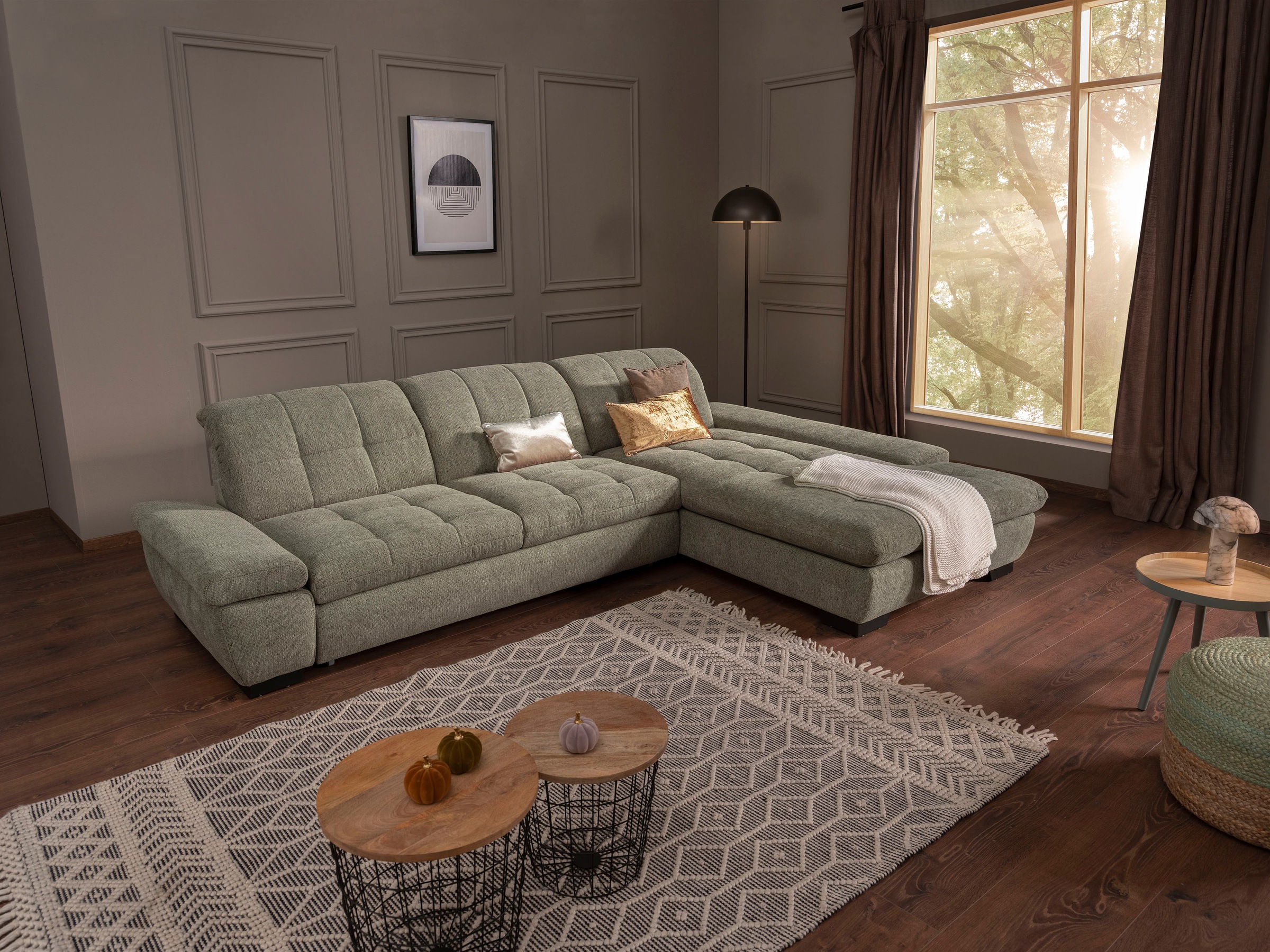 alina Ecksofa »Salima« Inklusive Rückenlehnenverstellung