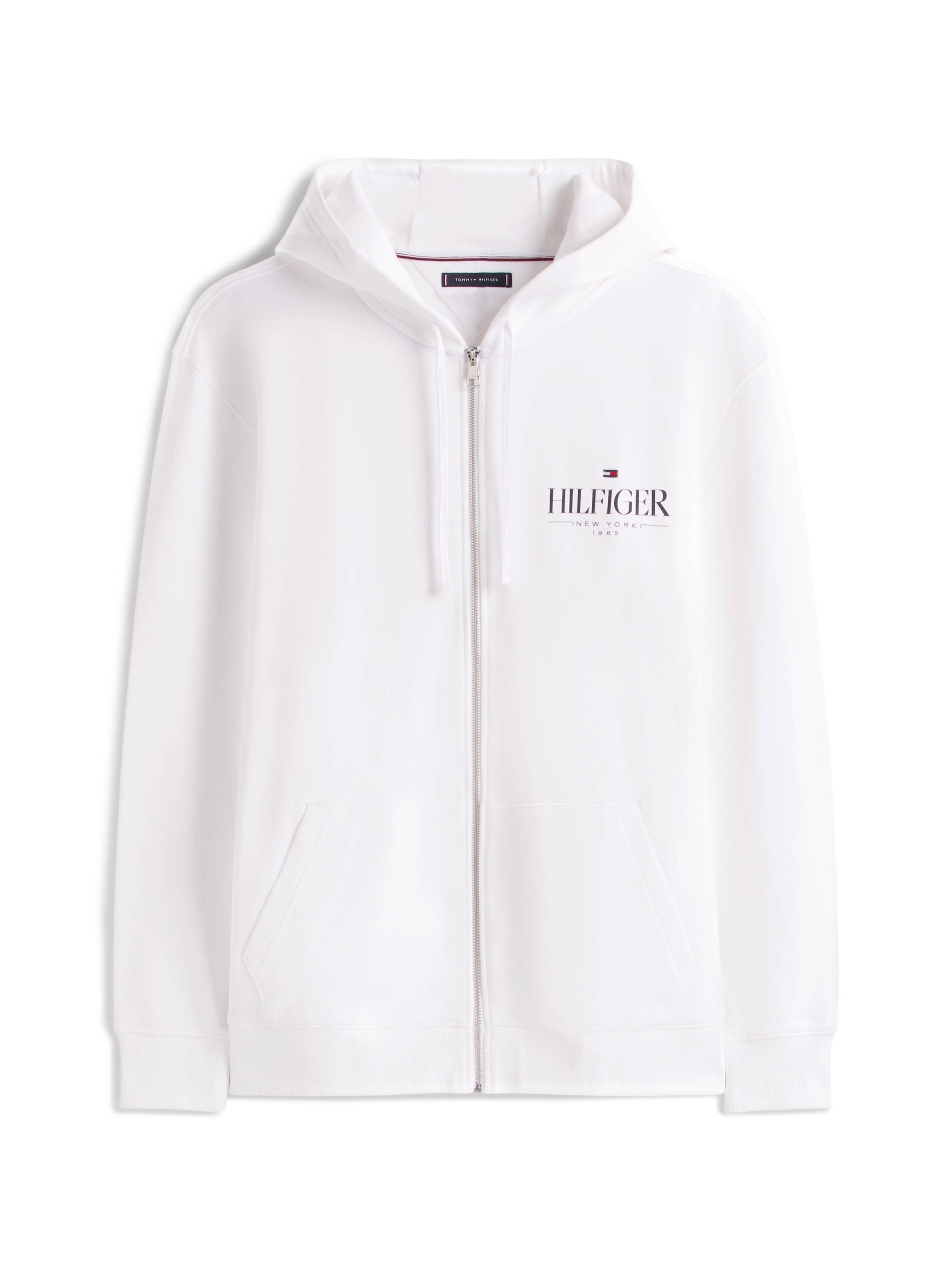 Tommy Hilfiger Big & Tall Kapuzensweatjacke »BT-HILFIGER STACKED HOODED ZIP-B«, Große Größen