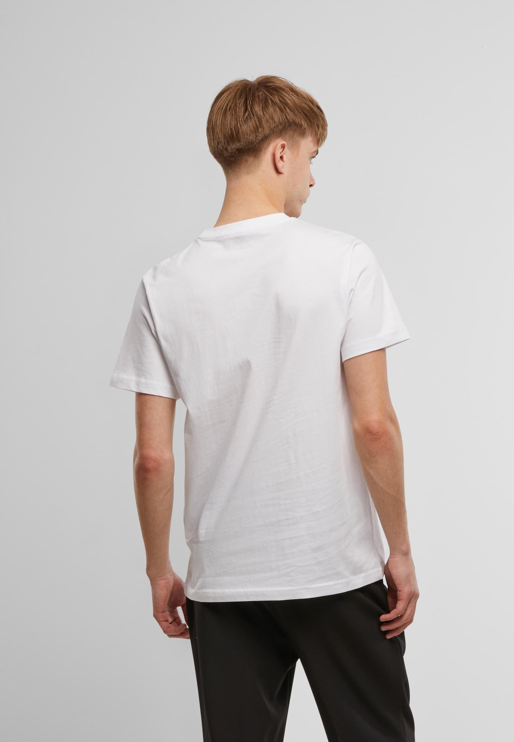 MisterTee T-Shirt »MisterTee Herren More Espresso Less Depresso Tee EMB«, (1 tlg.)