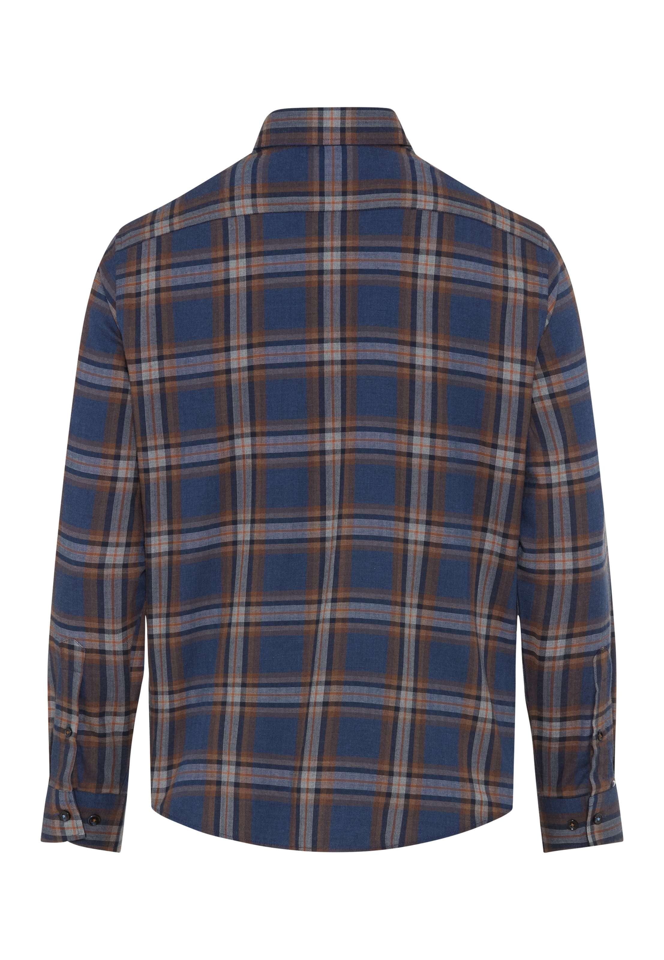 Brax Businesshemd »Style DANIEL« Flanell: Karohemd aus reiner Baumwolle